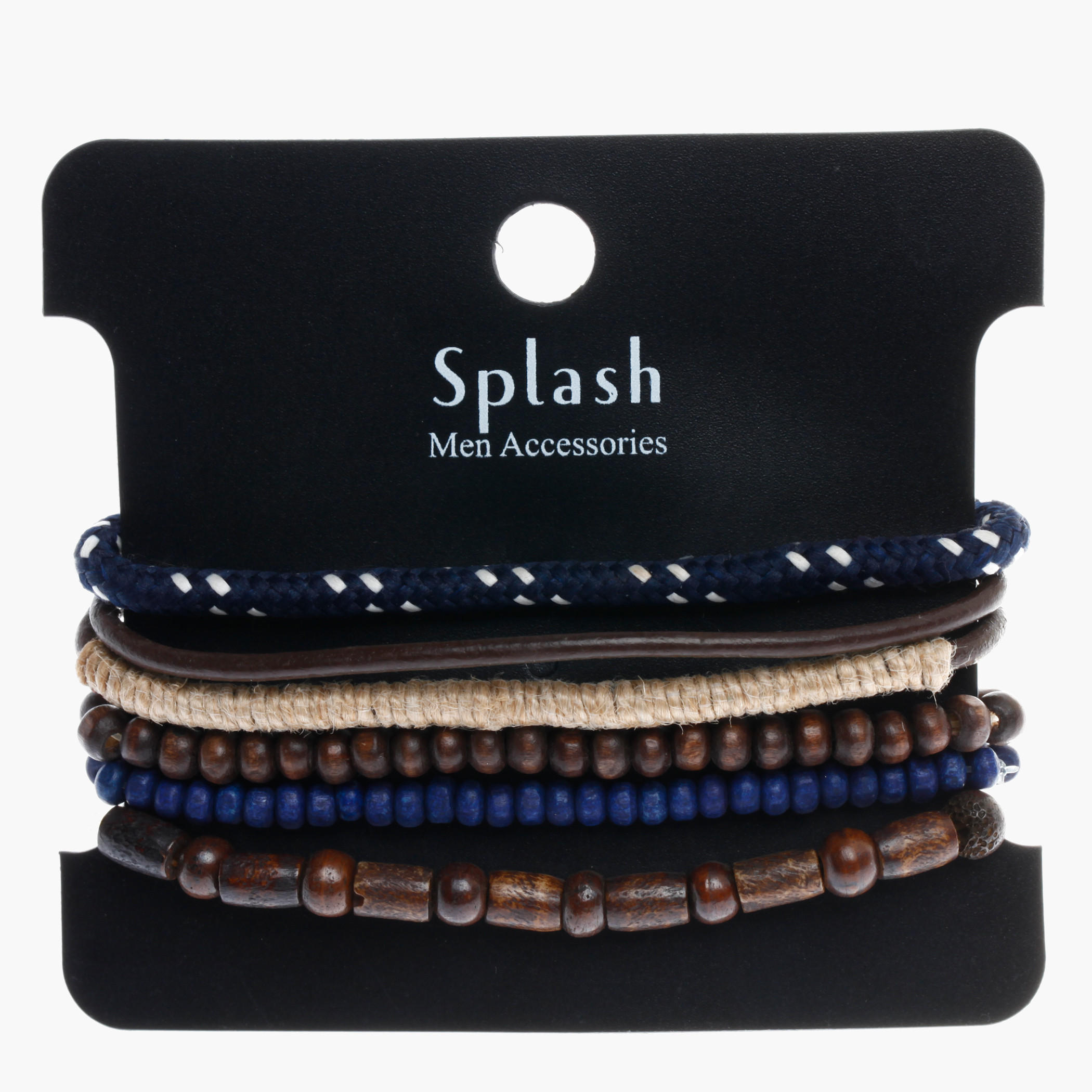 Beaded Stackable Bracelet Set-men-watchesandjewellery-bracelets-image-1