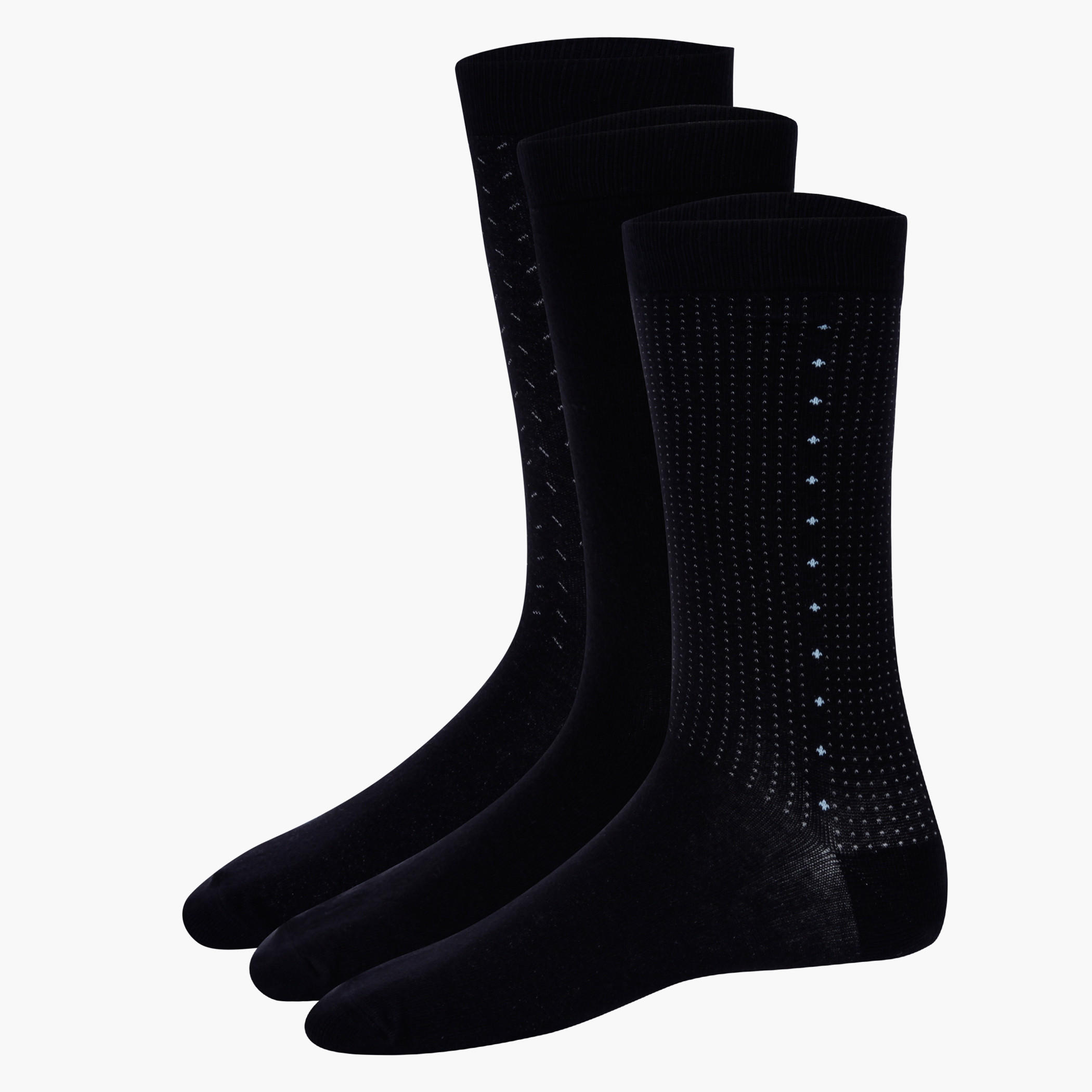 Assorted Formal Socks - Set of 3-men-socks-image-2