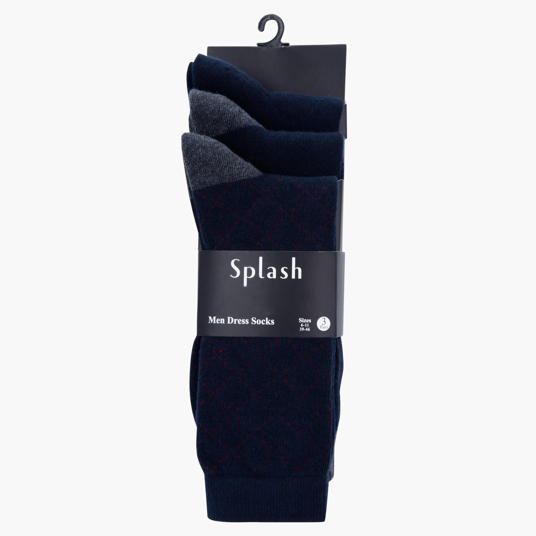 Assorted Formal Socks - Set of 3-men-socks-image-1