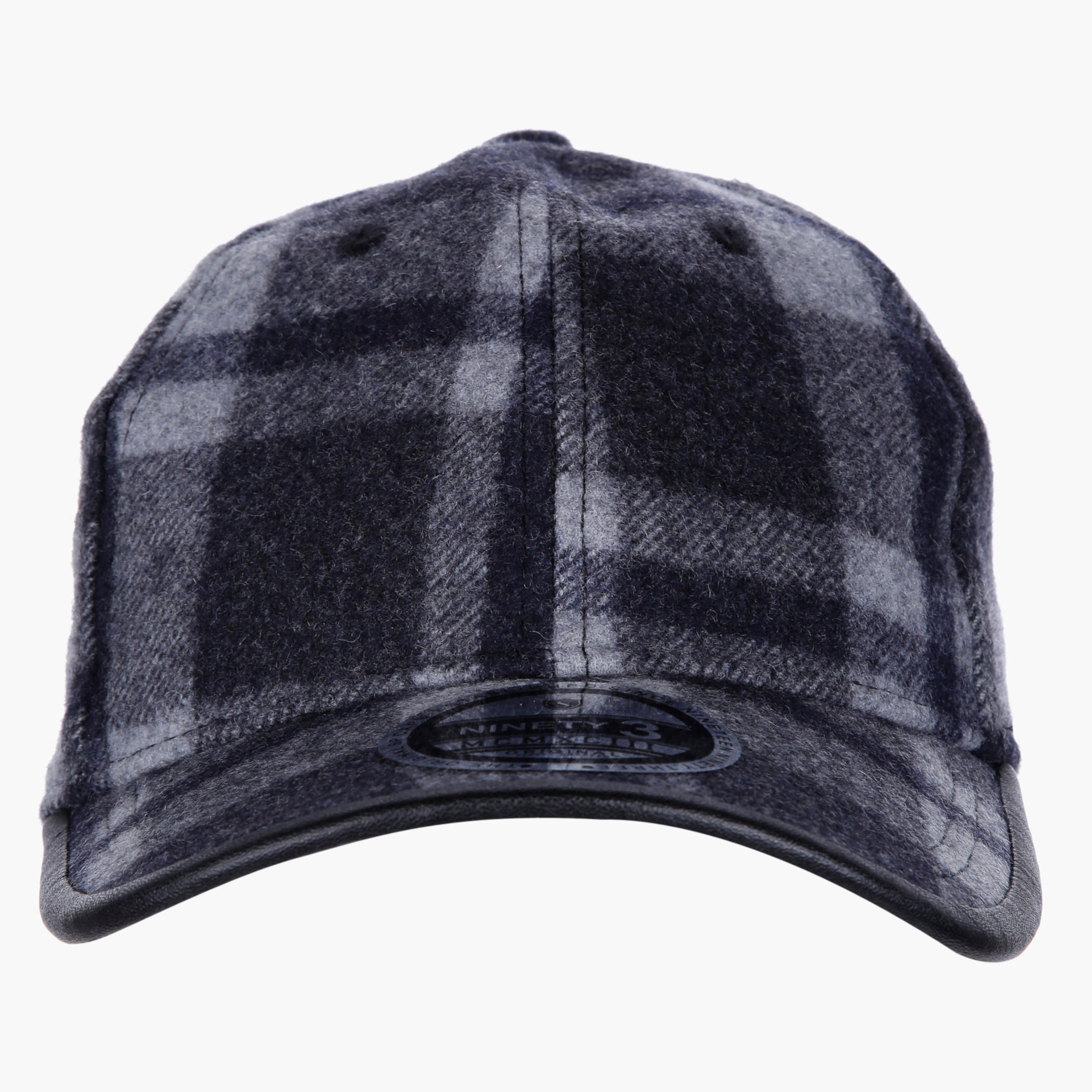 Chequered Baseball Cap-men-caps-image-3