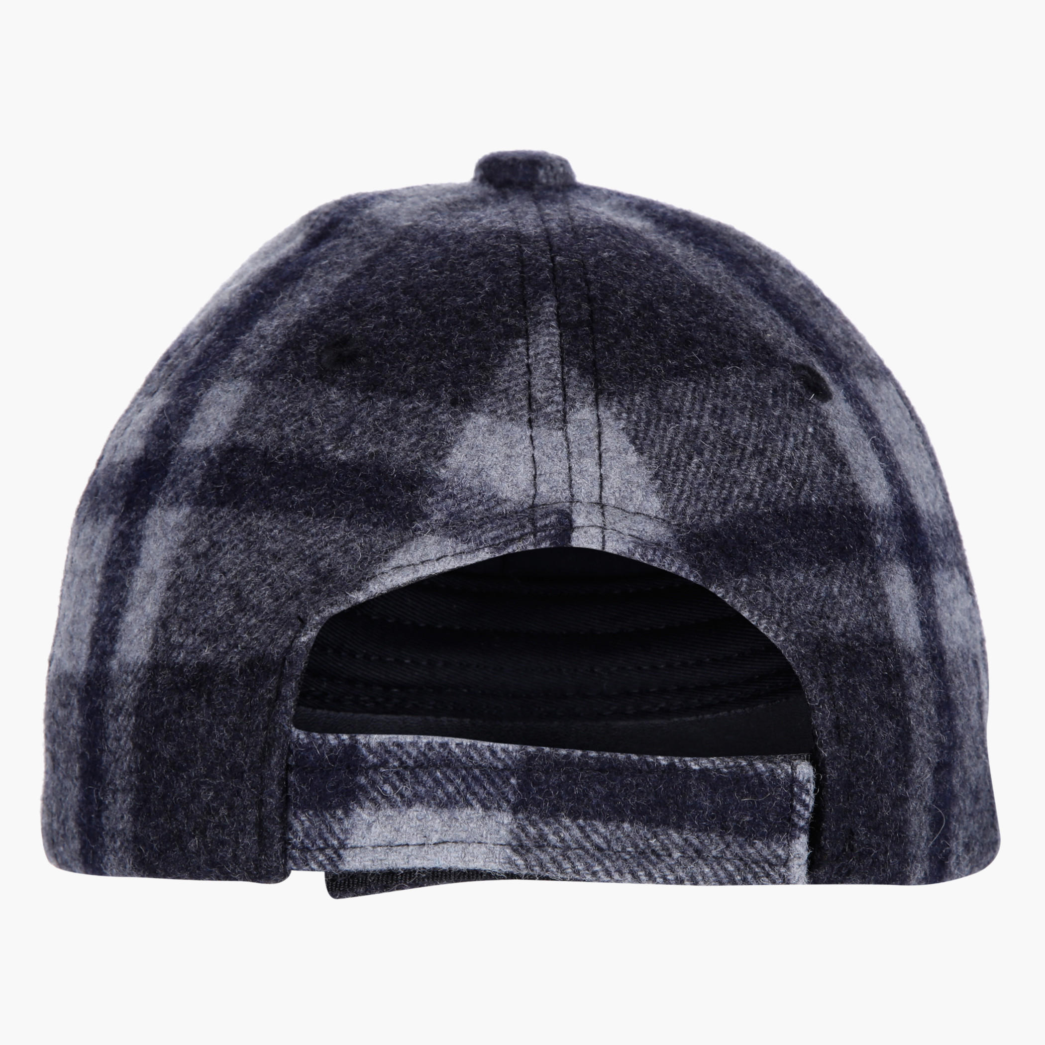 Chequered Baseball Cap-men-caps-image-2