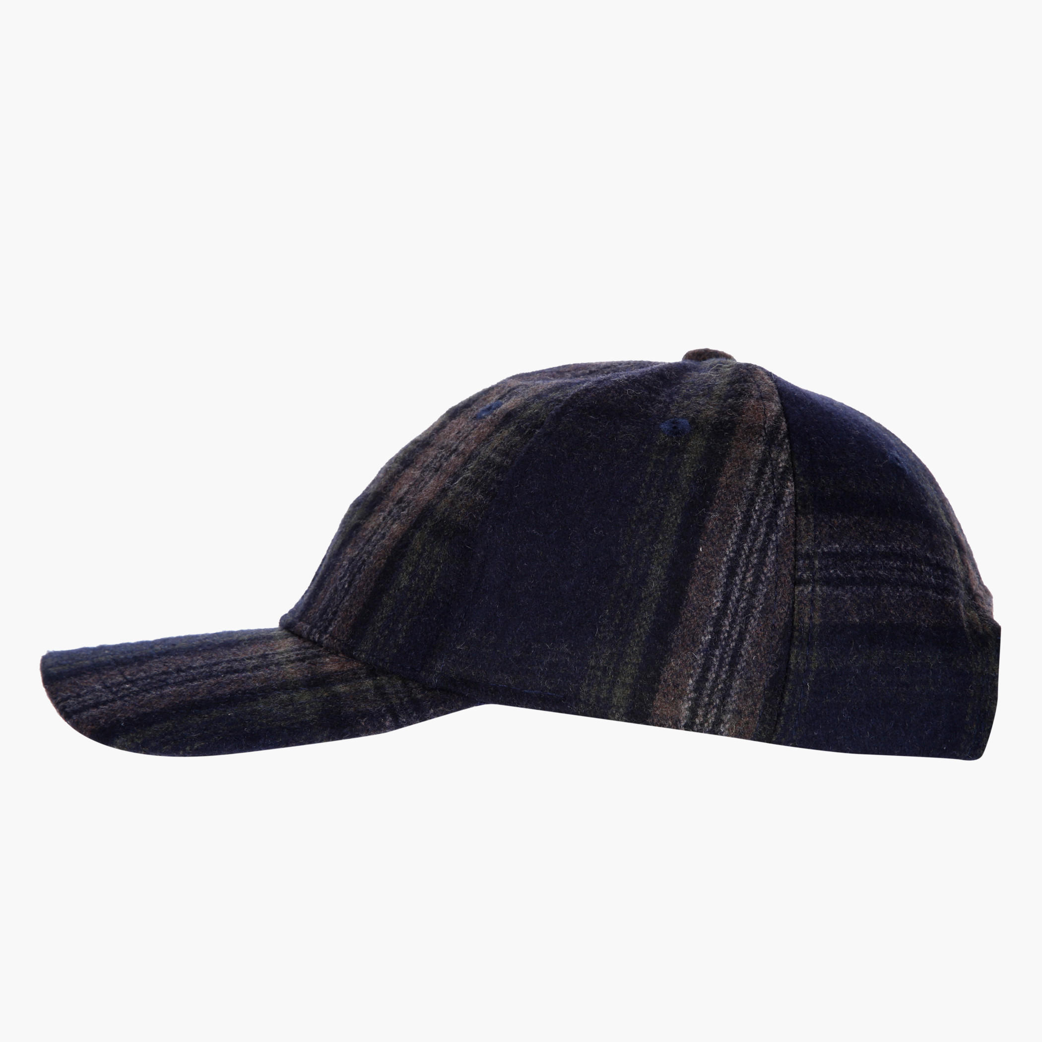 Chequered Baseball Cap-men-caps-image-3