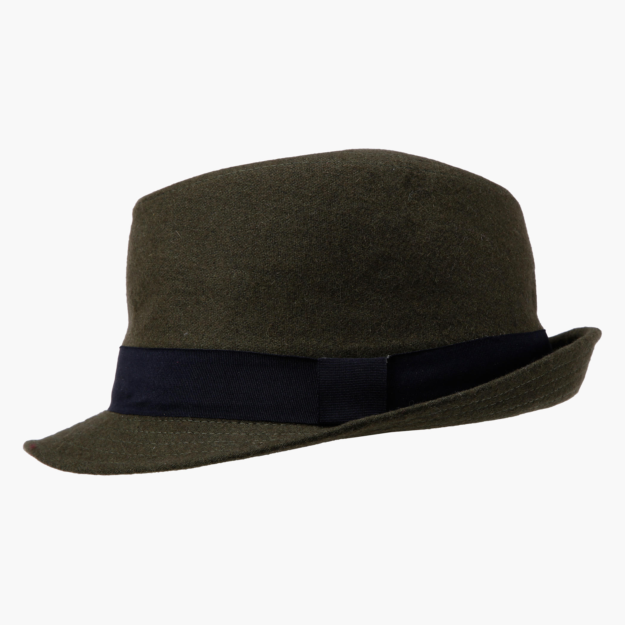 Dual-Tone Textured Fedora Hat-men-caps-image-2