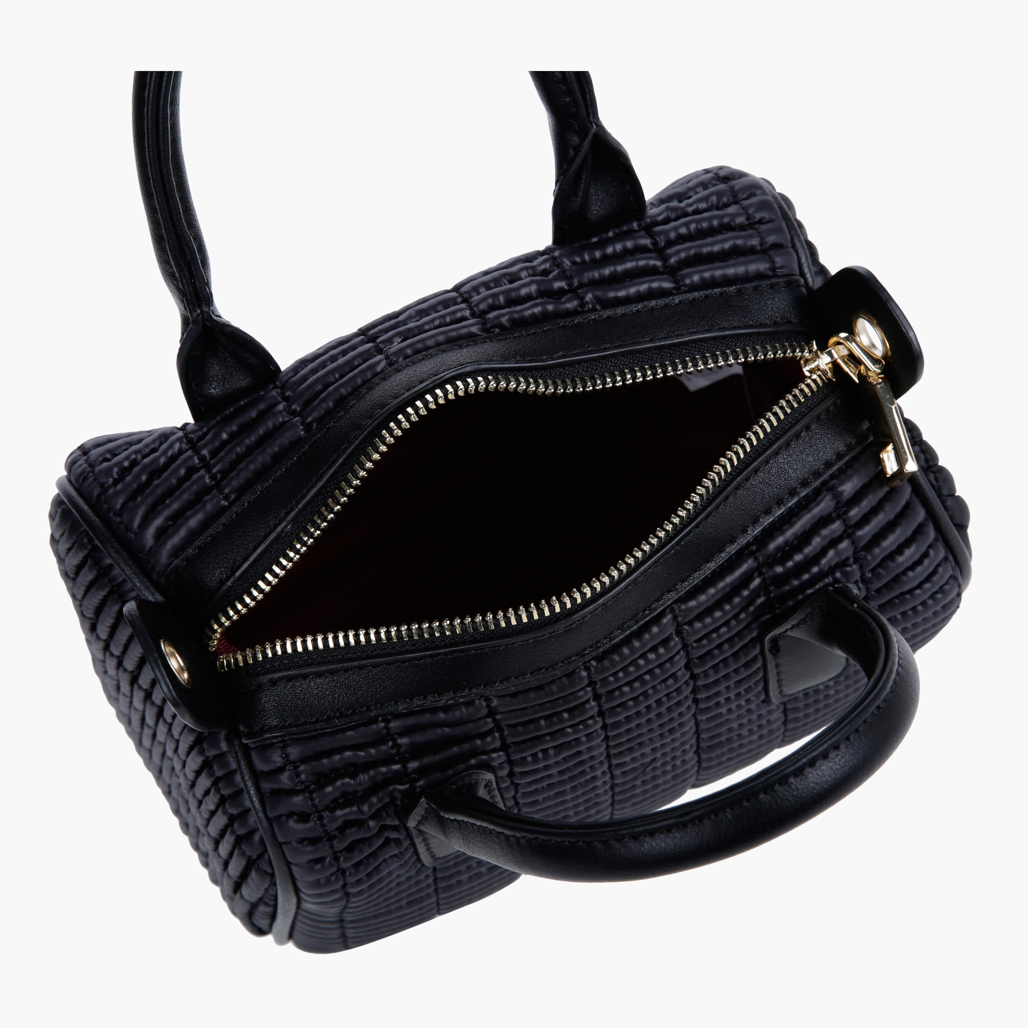 Textured Duffle Bag-women-bagsandwallets-handbags-image-1
