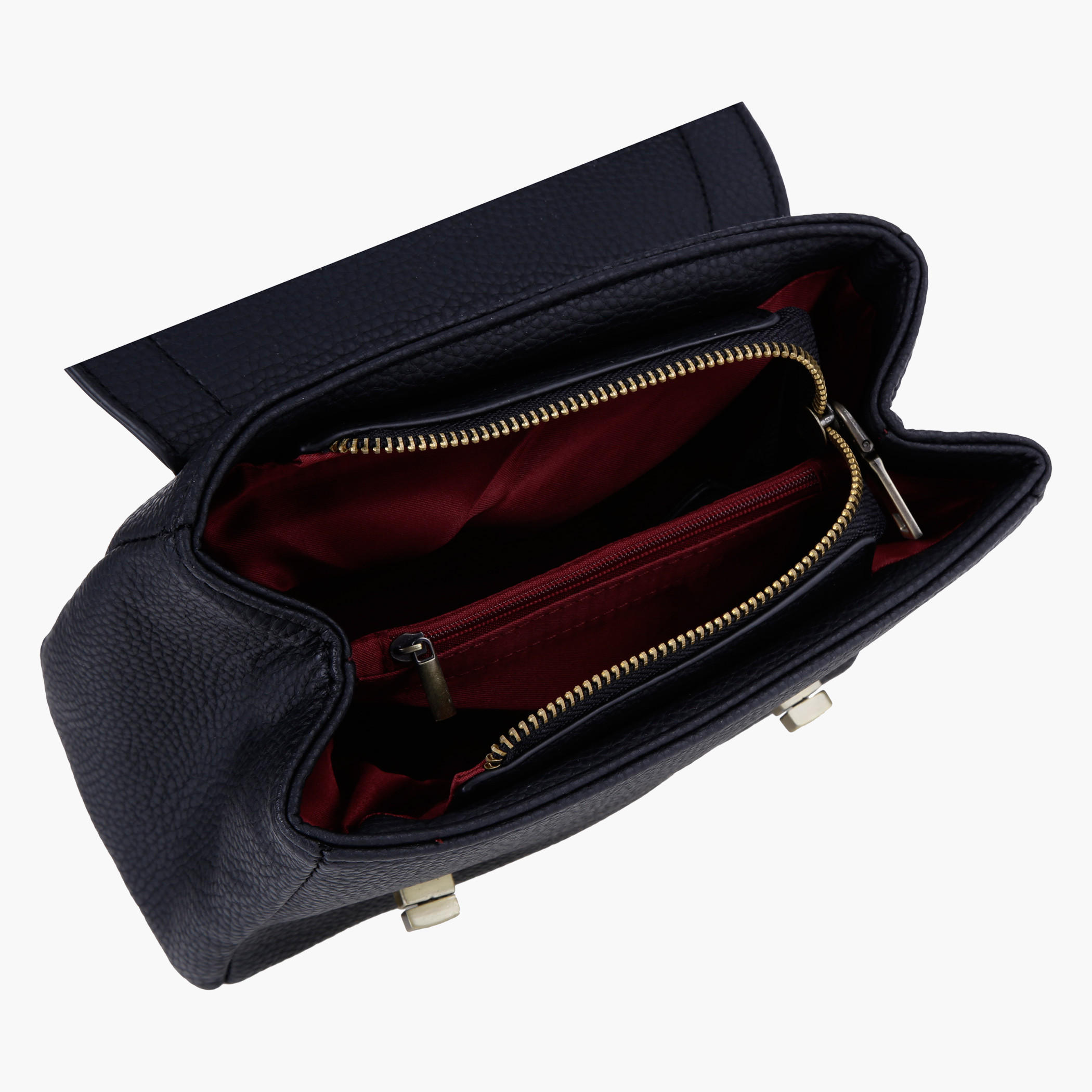 Textured Cross Body Bag-women-bagsandwallets-handbags-image-1