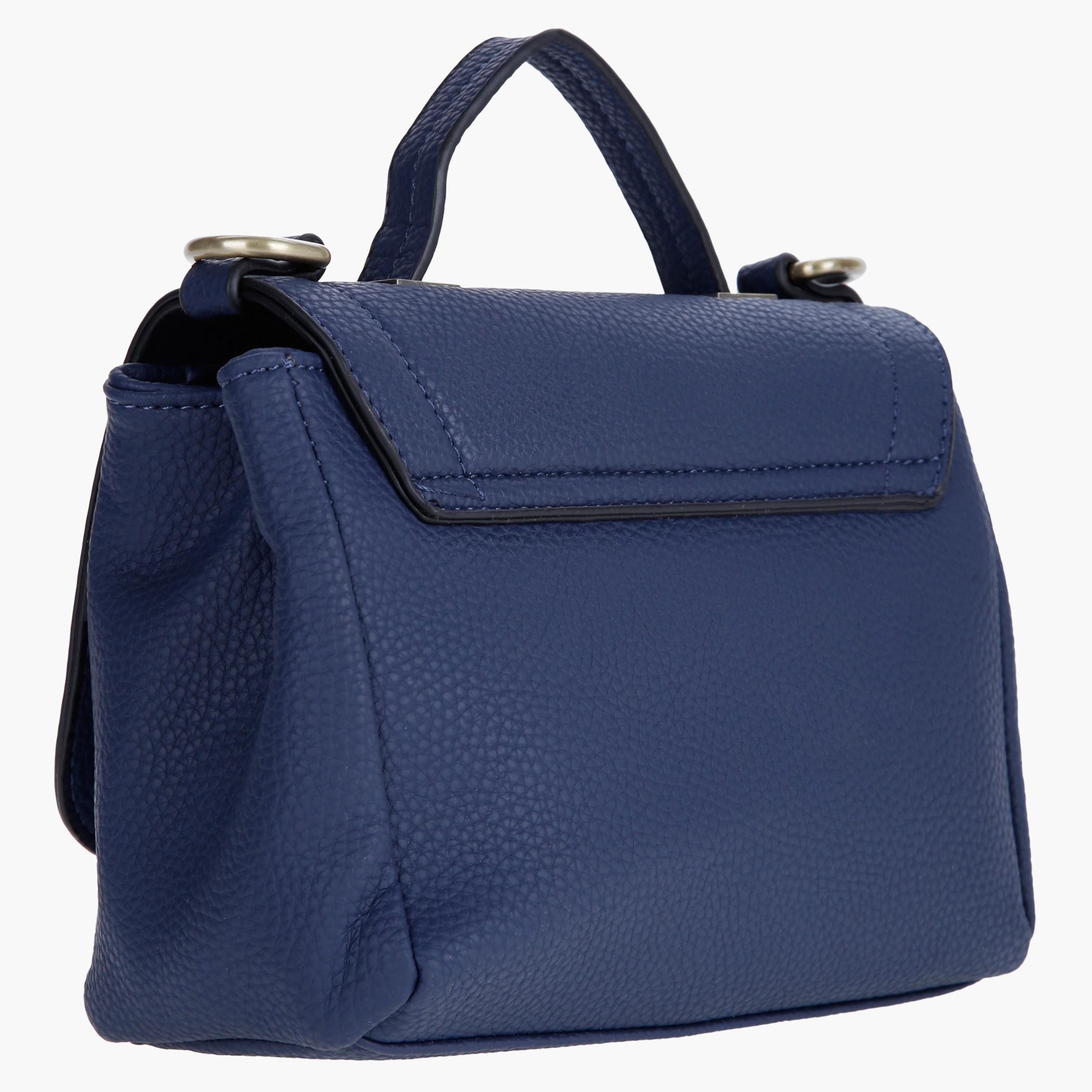 Textured Crossbody Bag with Metallic Danglers-women-bagsandwallets-handbags-image-2