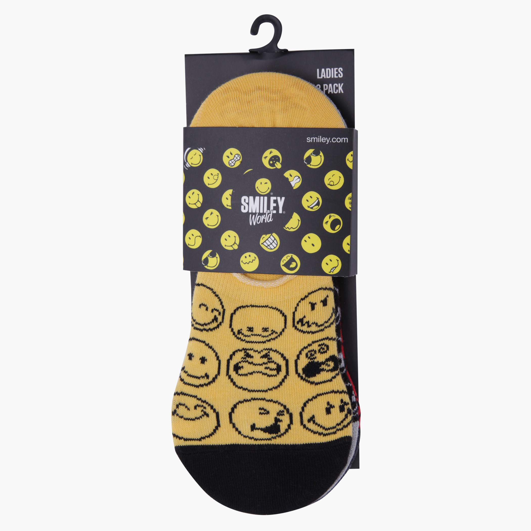 No Show Printed Socks - Set of 3-women-socksandstockings-image-2