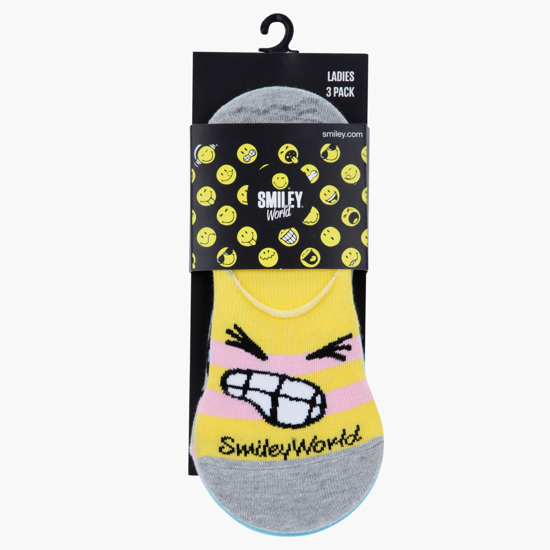 No Show Printed Socks - Set of 3-women-socksandstockings-image-2