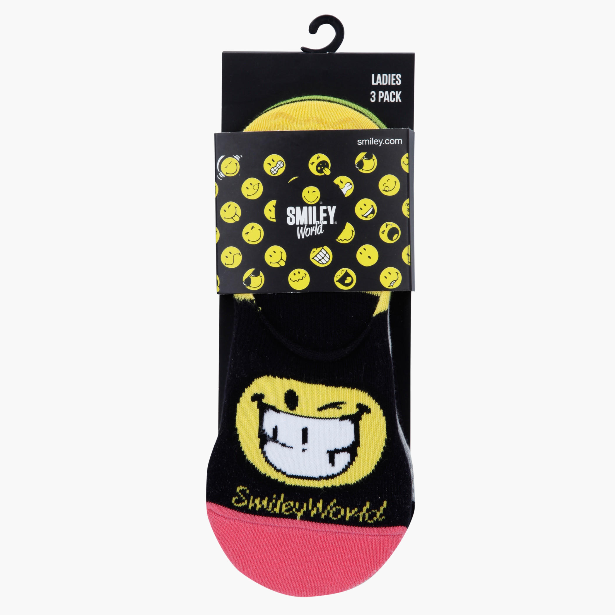 No Show Printed Socks - Set of 3-women-socksandstockings-image-2