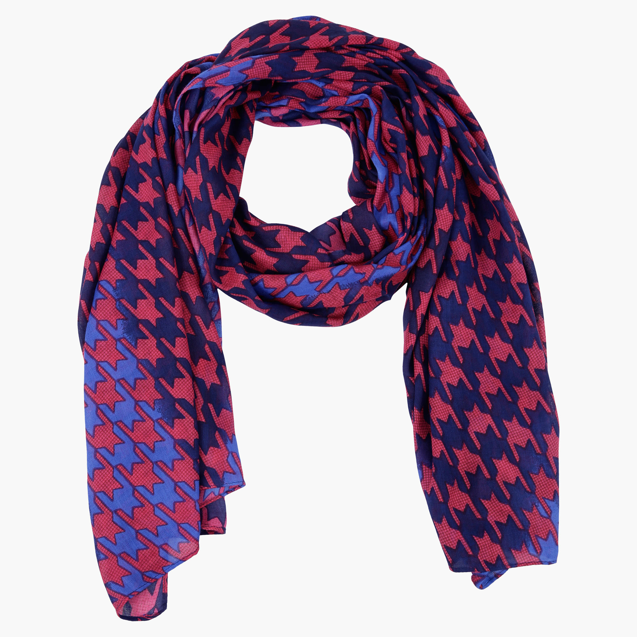 Houndstooth Print Pareo-women-clothingaccessories-scarves-image-2