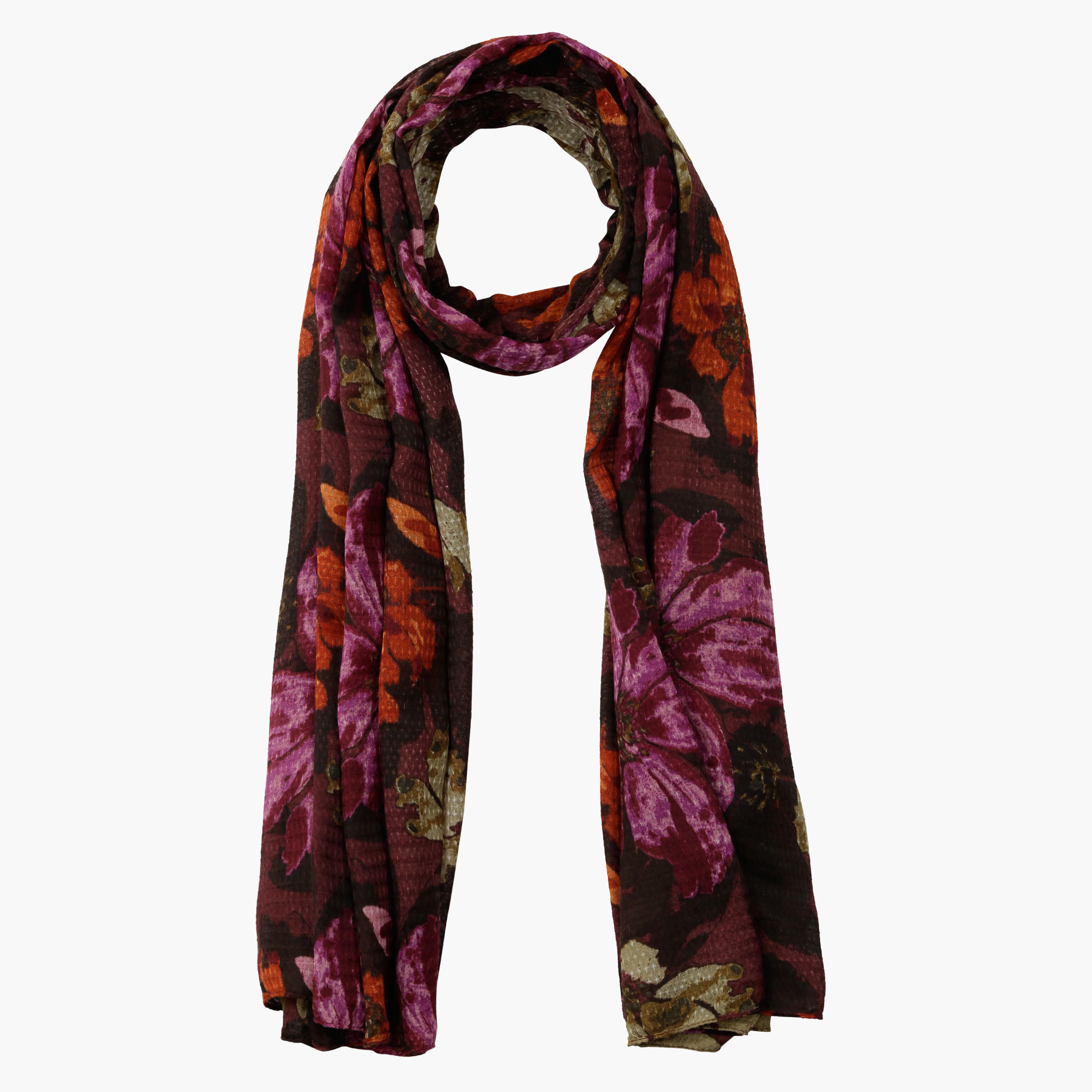 Floral Print Scarf-women-clothingaccessories-scarves-image-1