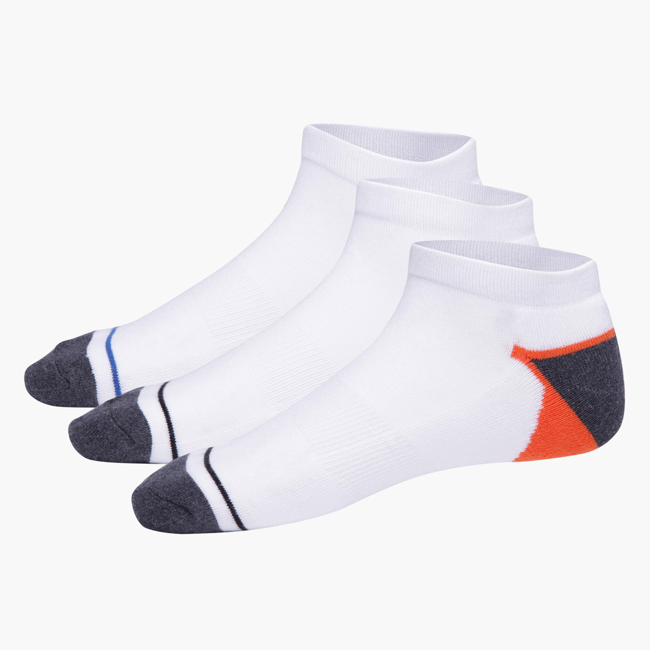 Ankle-length Sport Socks - Set of 3-men-socks-image-1