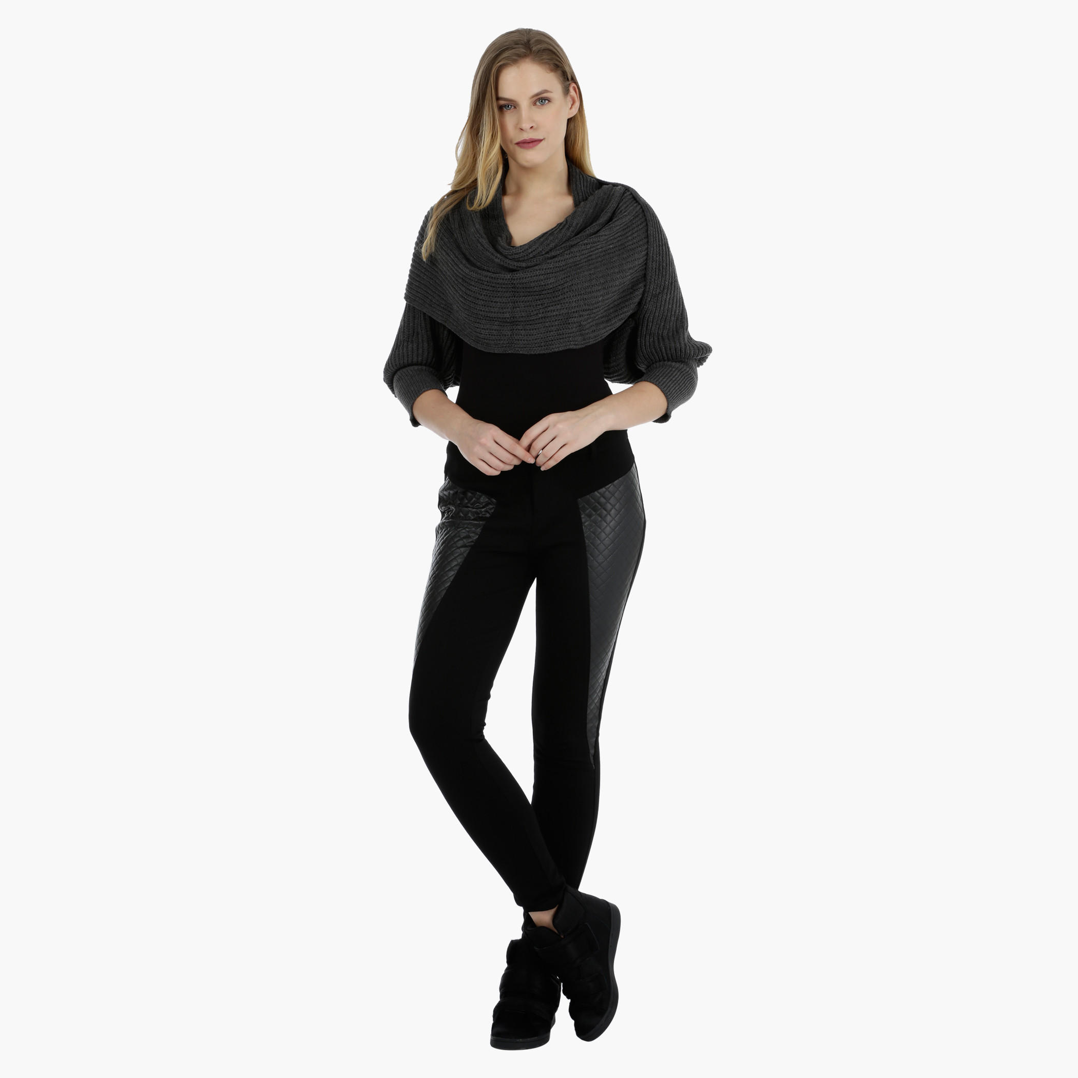 Solid Cross-layered Poncho-women-winterwear-cardigansandjumpers-cardigans-image-15