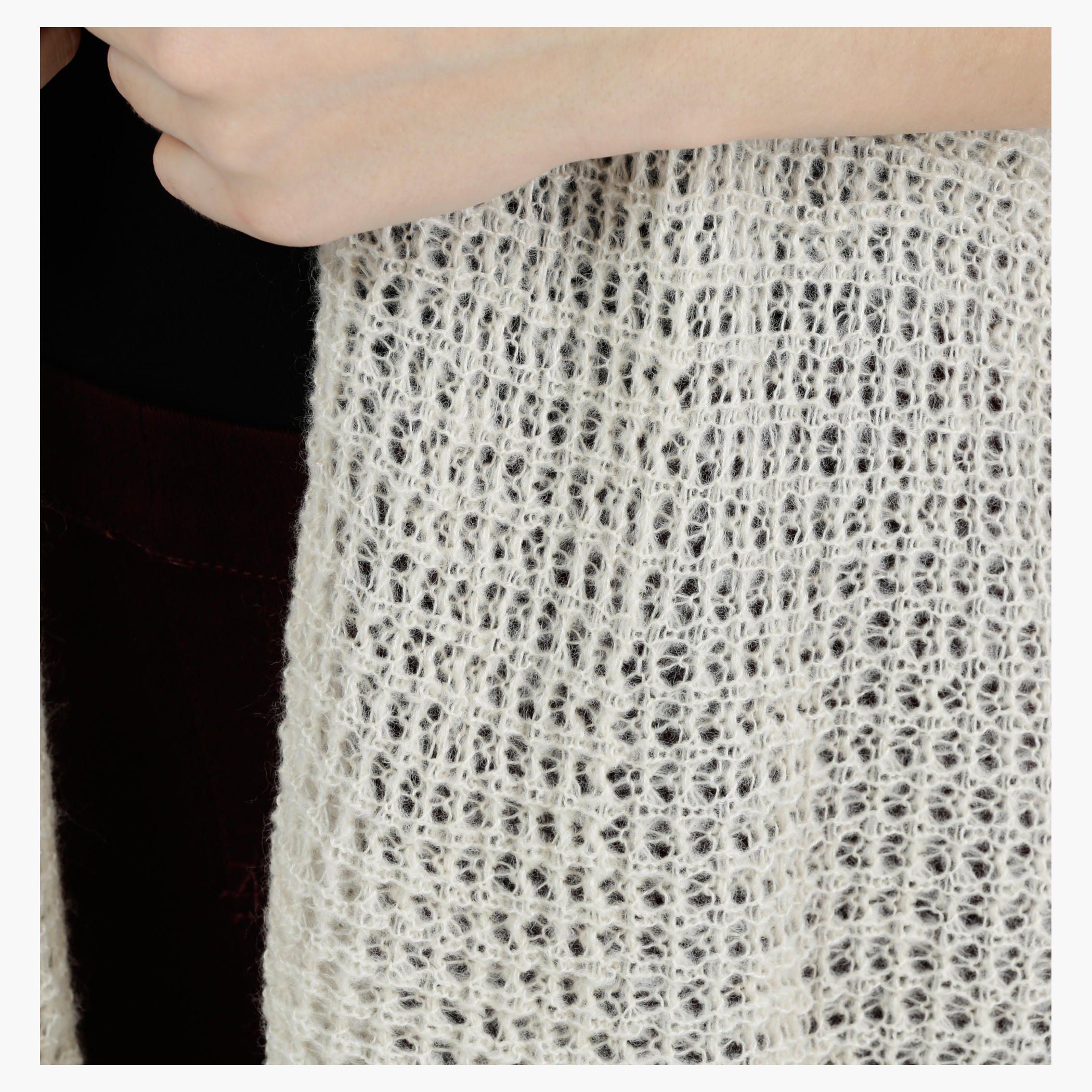Sleeveless Long Mesh Scarf-women-winterwear-cardigansandjumpers-cardigans-image-9