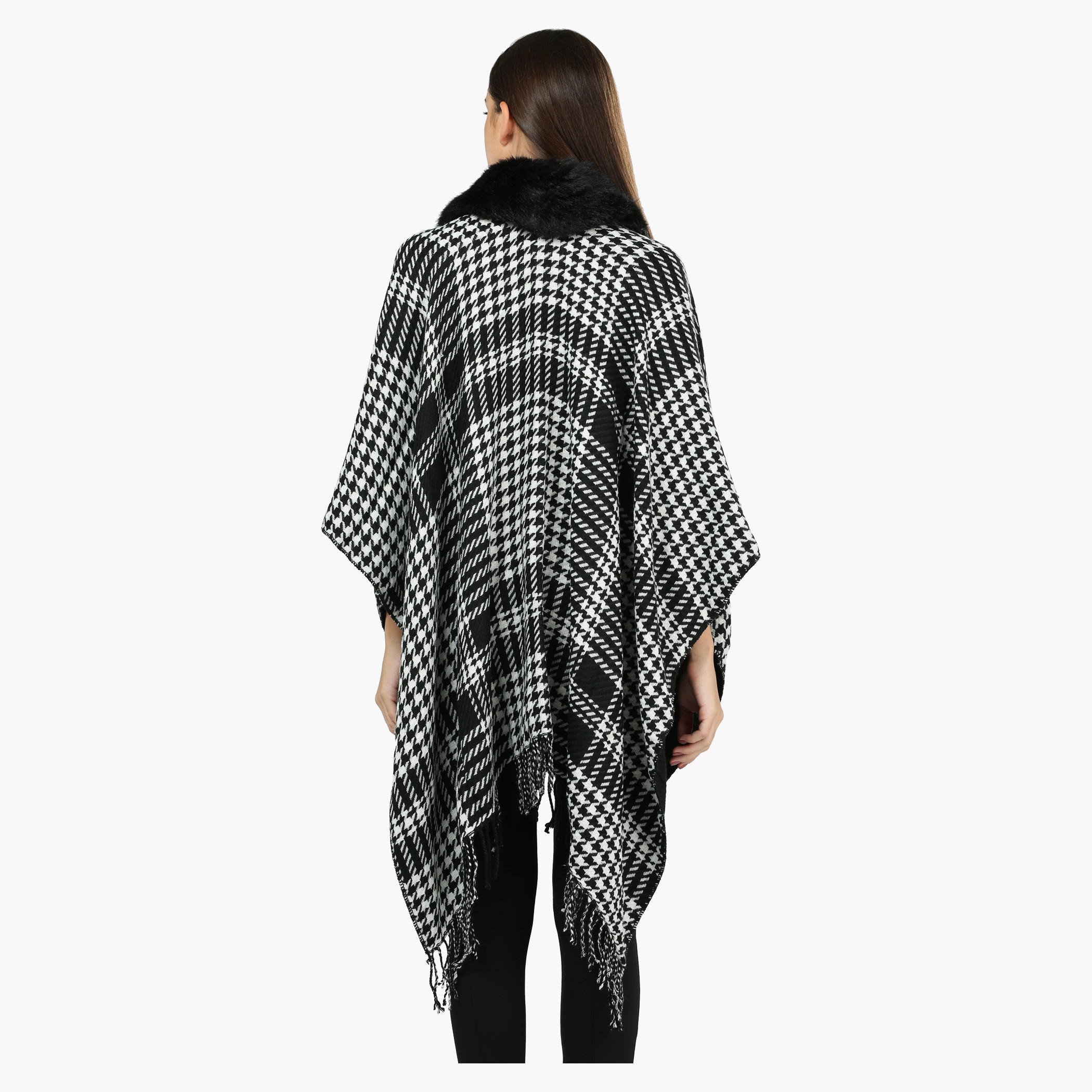 Fringed Kimono with Open Front-women-winterwear-cardigansandjumpers-cardigans-image-2