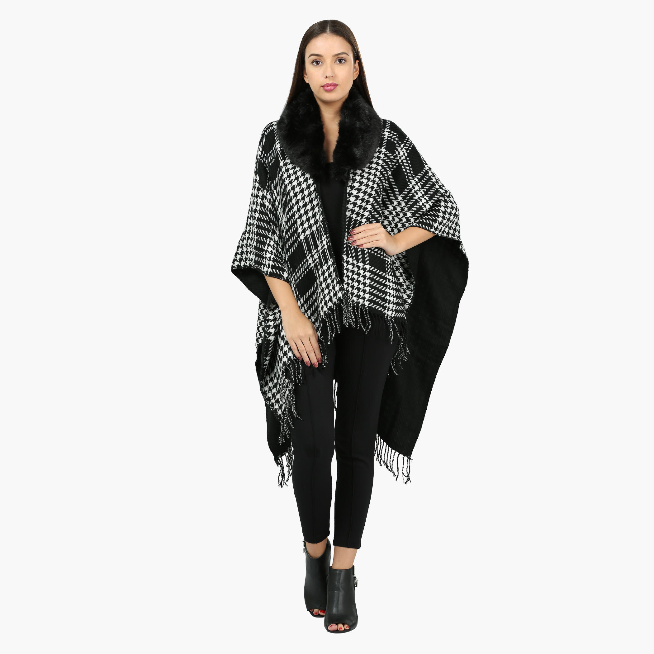 Fringed Kimono with Open Front-women-winterwear-cardigansandjumpers-cardigans-image-5