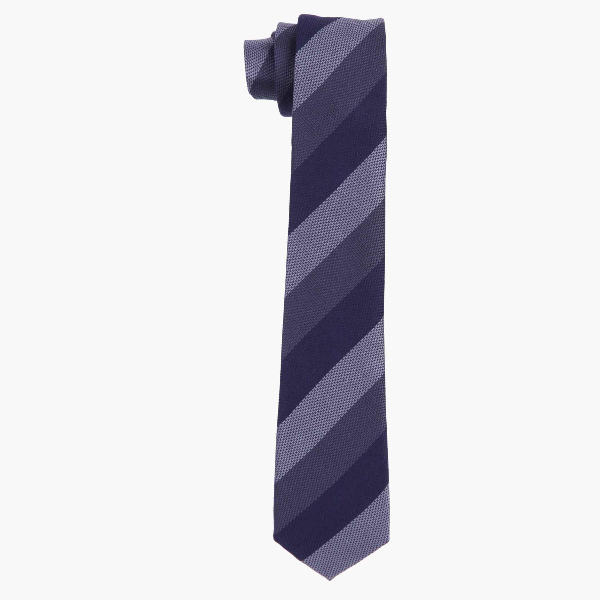 Diagonal Stripe Print Tie-men-tiesandcufflinks-pocketsquares-image-1
