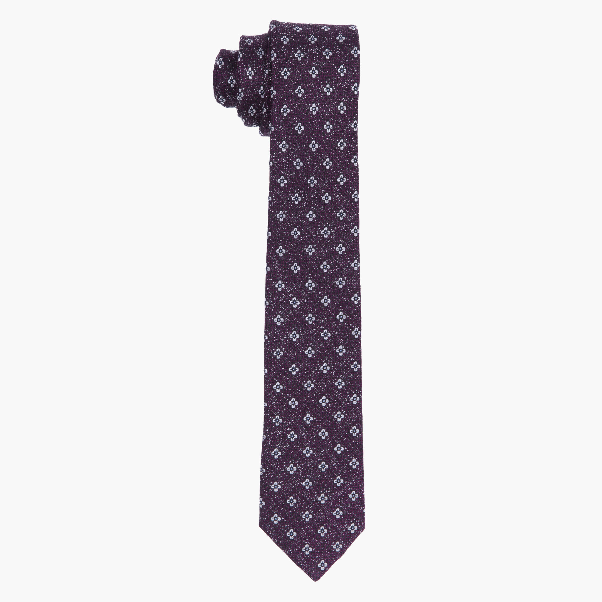 Structured Slim Tie-men-tiesandcufflinks-pocketsquares-image-1