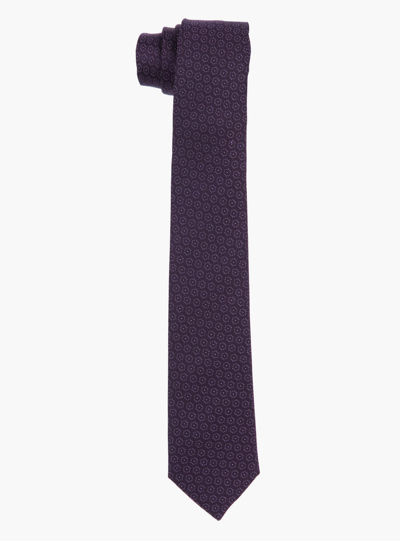 Structured Slim Tie-men-tiesandcufflinks-pocketsquares-image-1