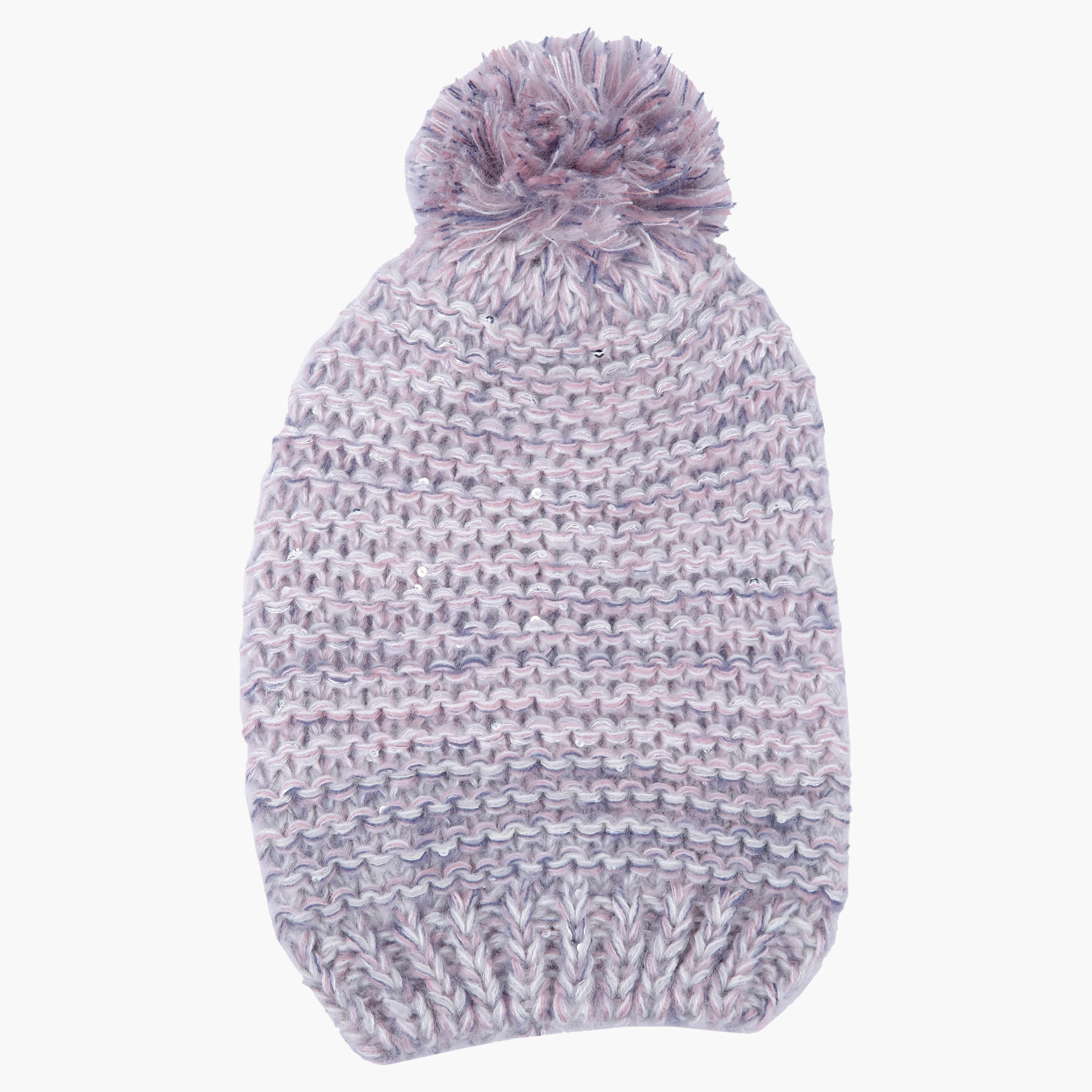 Lee Cooper Knitted Cap with Pom Pom-women-clothingaccessories-capsandhats-image-1