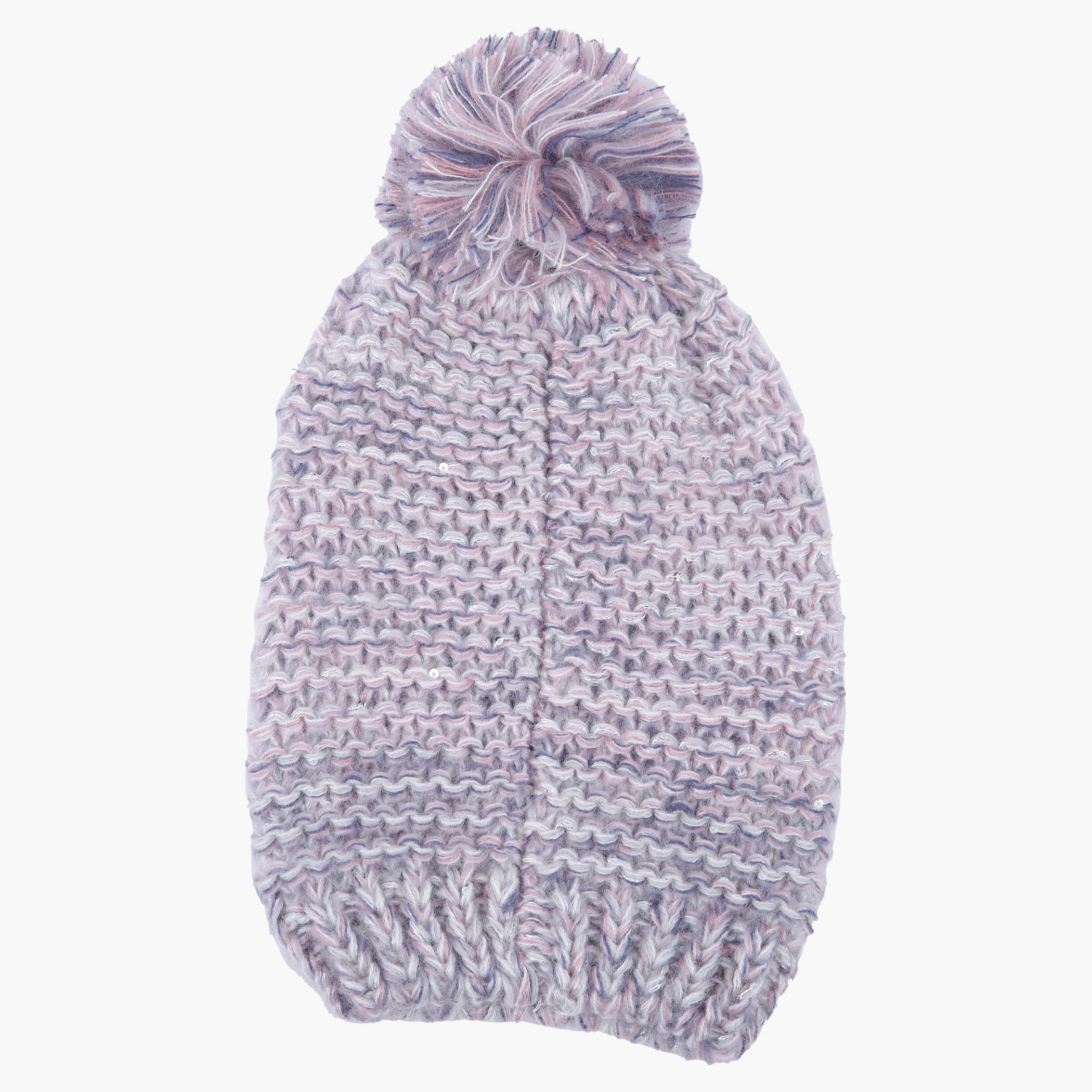 Lee Cooper Knitted Cap with Pom Pom-women-clothingaccessories-capsandhats-image-2