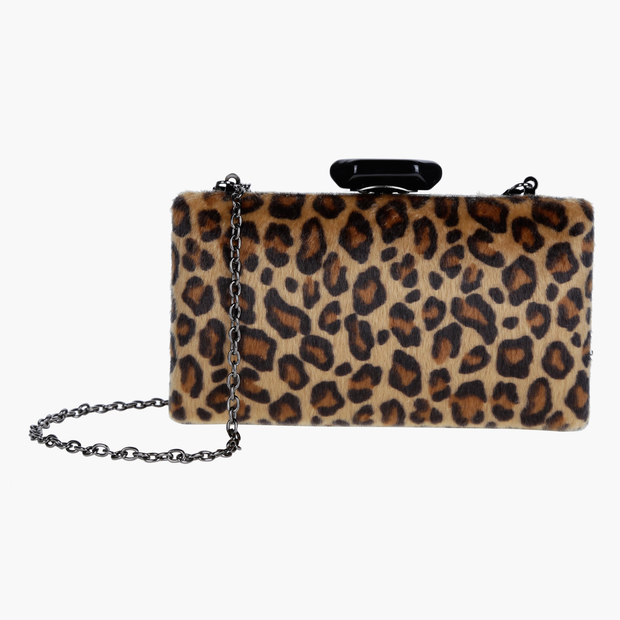Textured Animal Detail Clutch-women-bagsandwallets-handbags-image-5