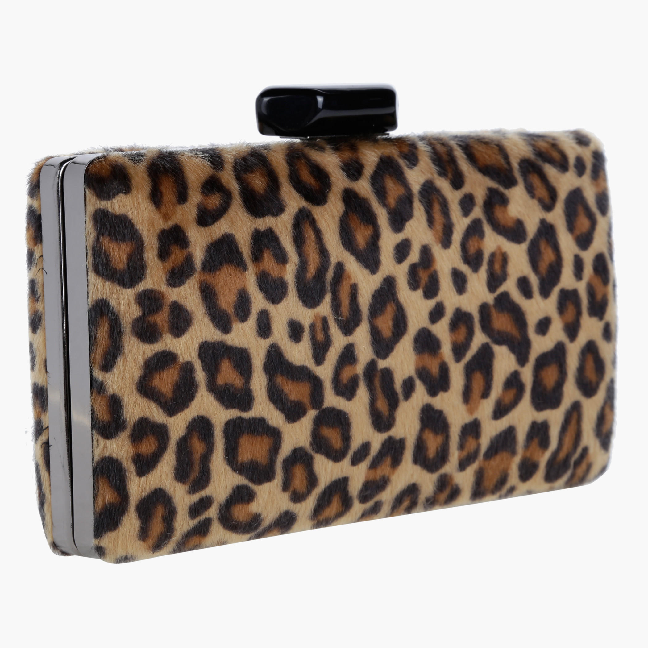 Textured Animal Detail Clutch-women-bagsandwallets-handbags-image-4
