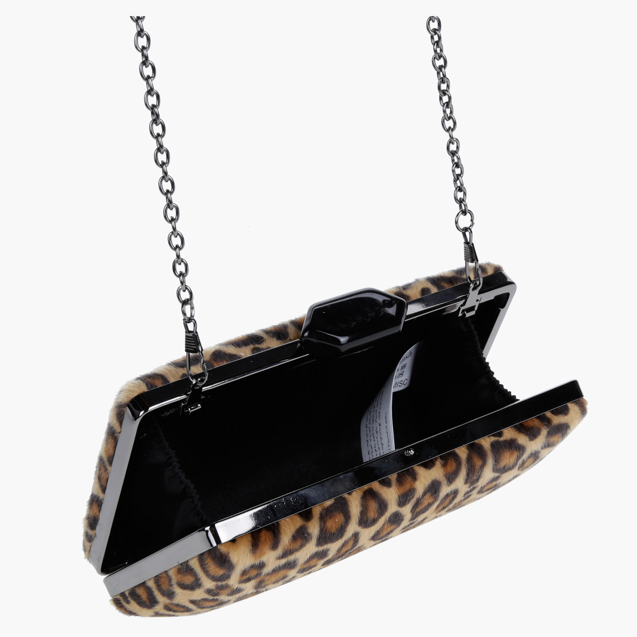 Textured Animal Detail Clutch-women-bagsandwallets-handbags-image-1