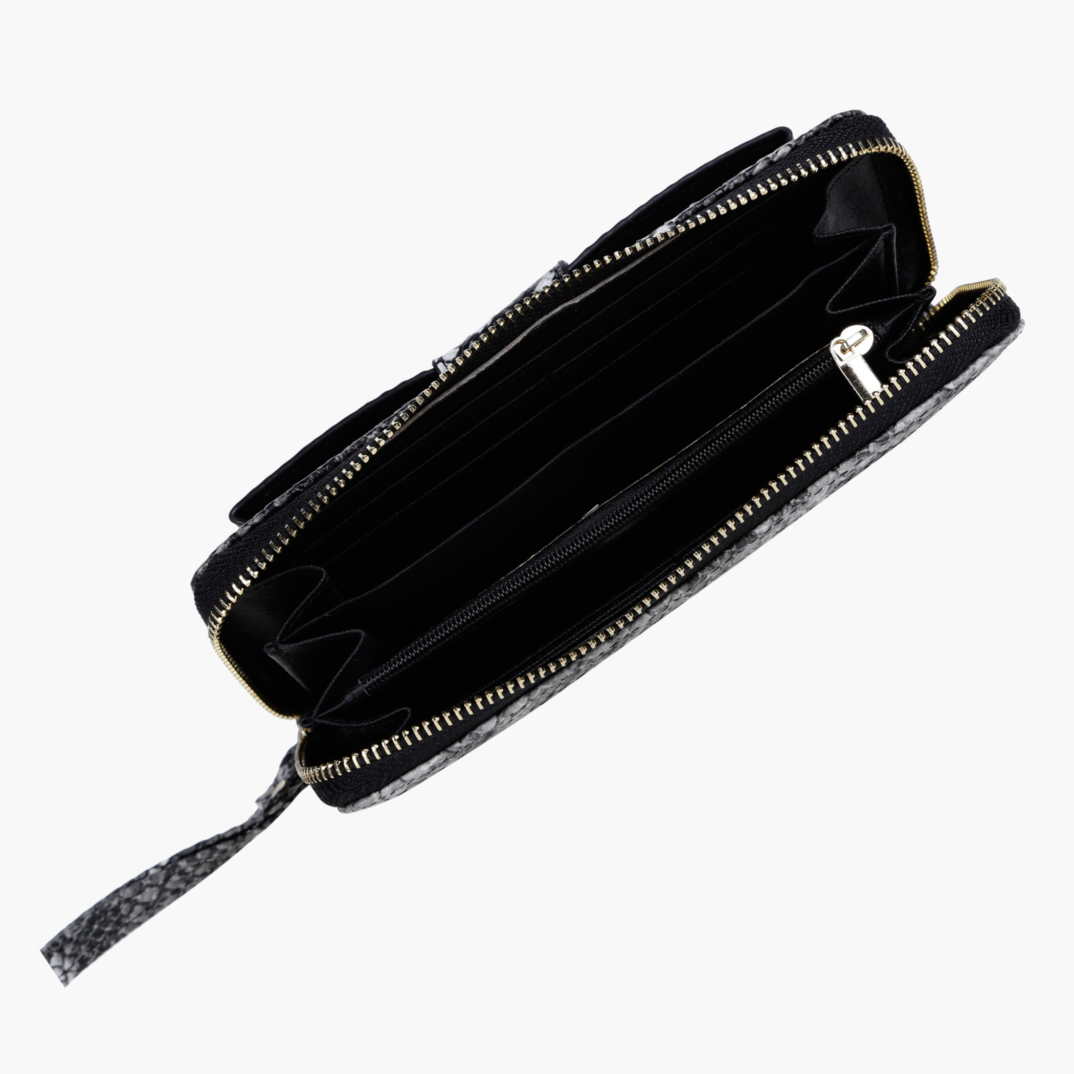 Textured Zip Around wallet-women-bagsandwallets-wallets-image-1