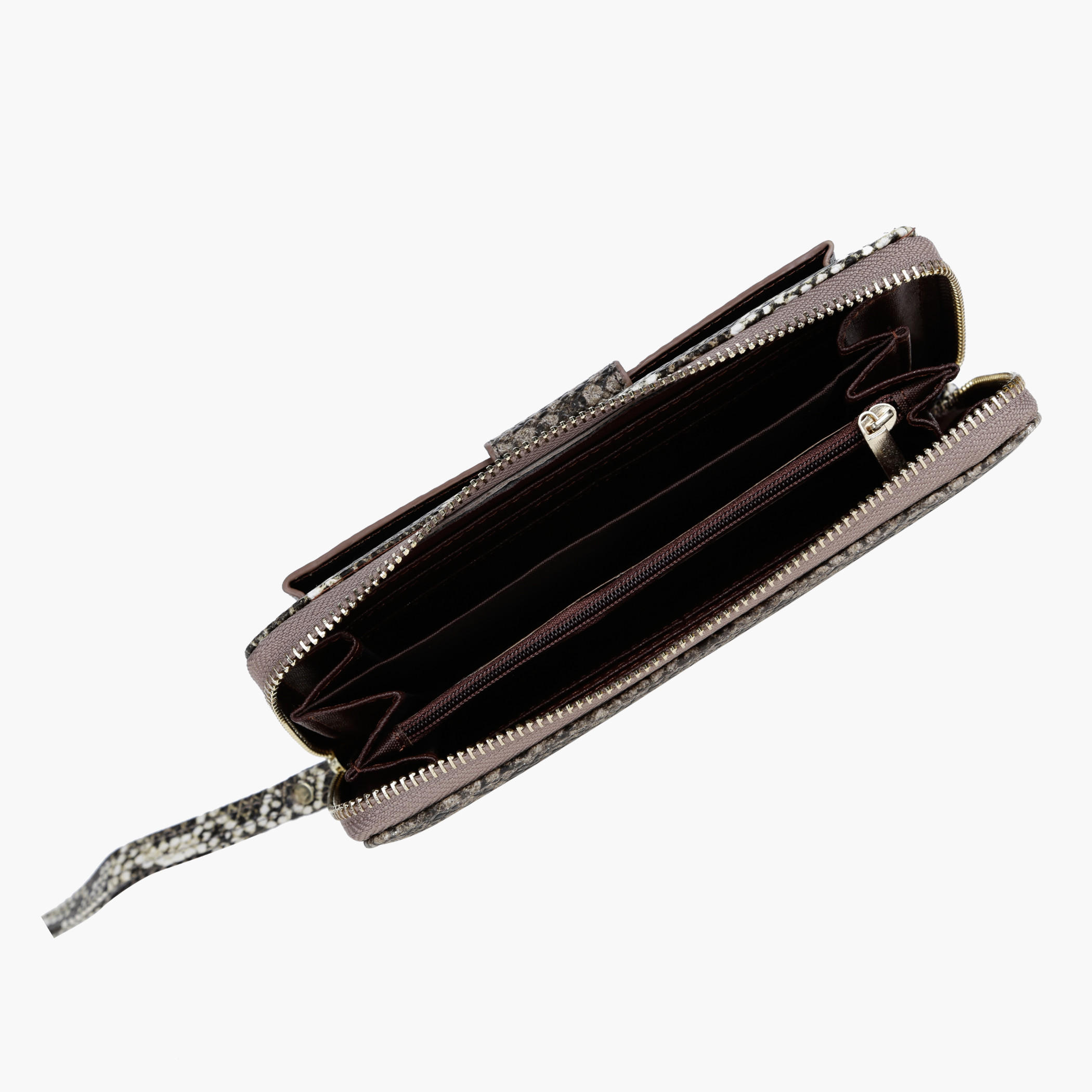 Textured Zip Around wallet-women-bagsandwallets-wallets-image-1