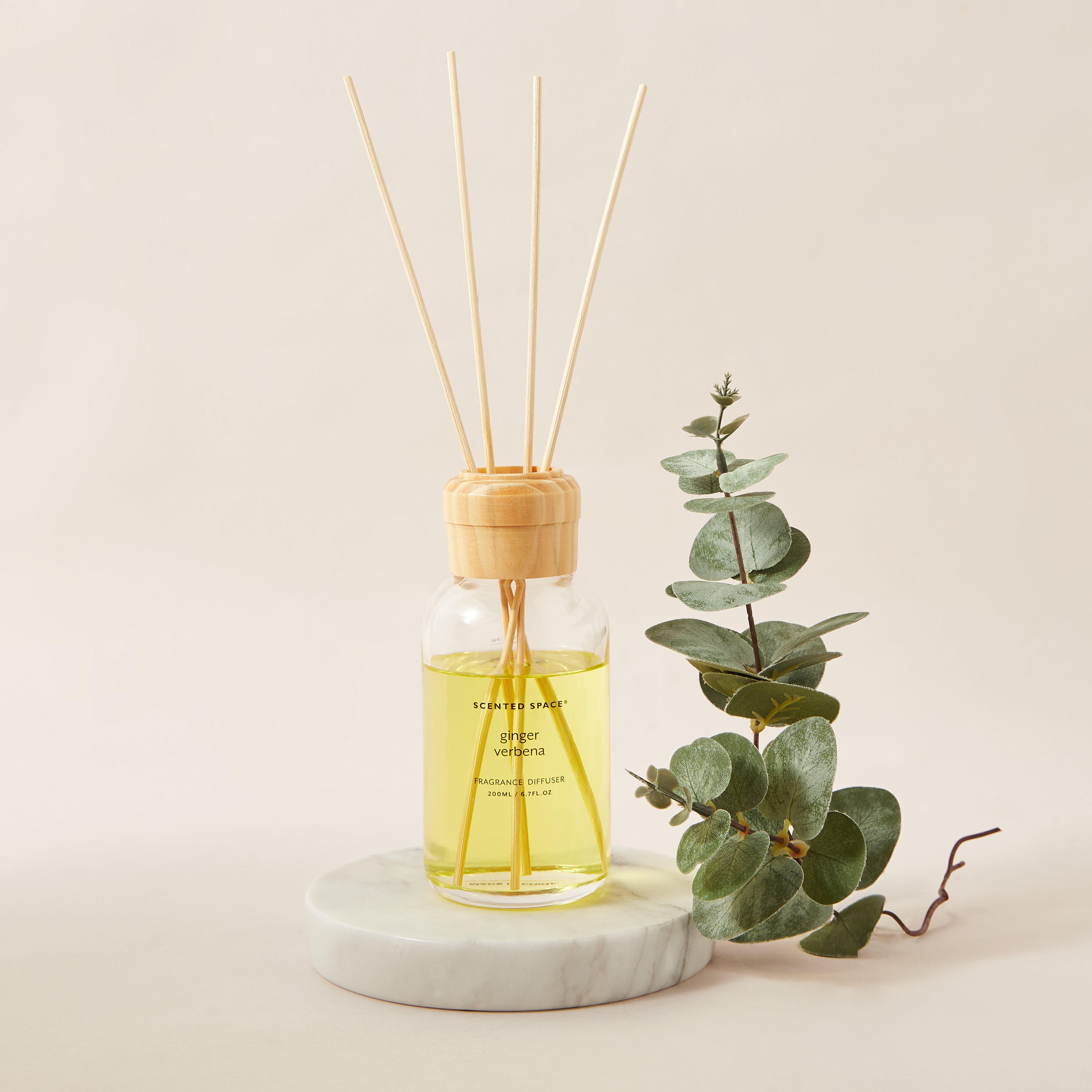 Scented Space Ginger Verbena Fragrance Diffuser - 200 ml-household-homefragrance-reeddiffusers-image-1
