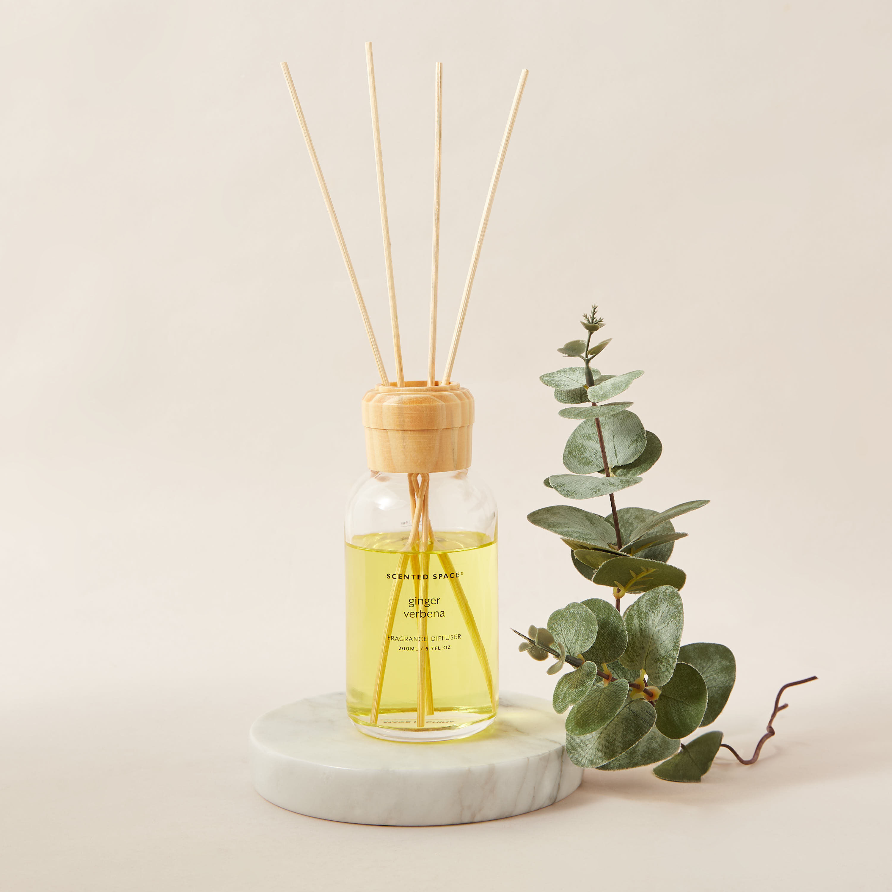 Scented Space Ginger Verbena Fragrance Diffuser - 200 ml-household-homefragrance-reeddiffusers-image-1