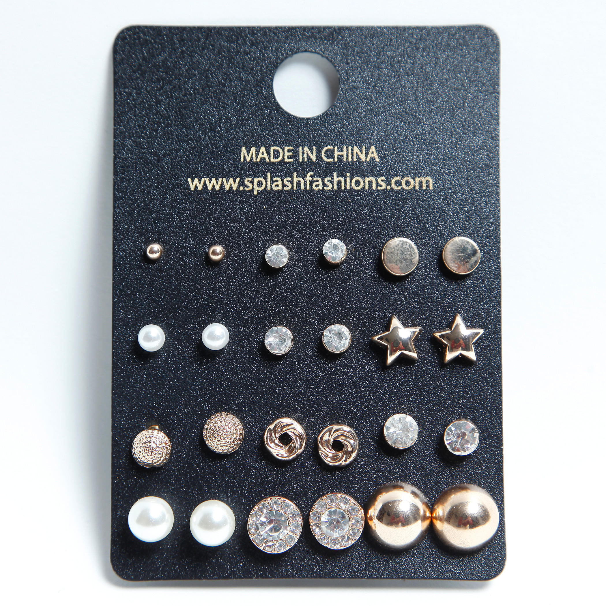 Assorted Earring - Set of 12-women-watchesandjewellery-jewellery-earrings-image-1