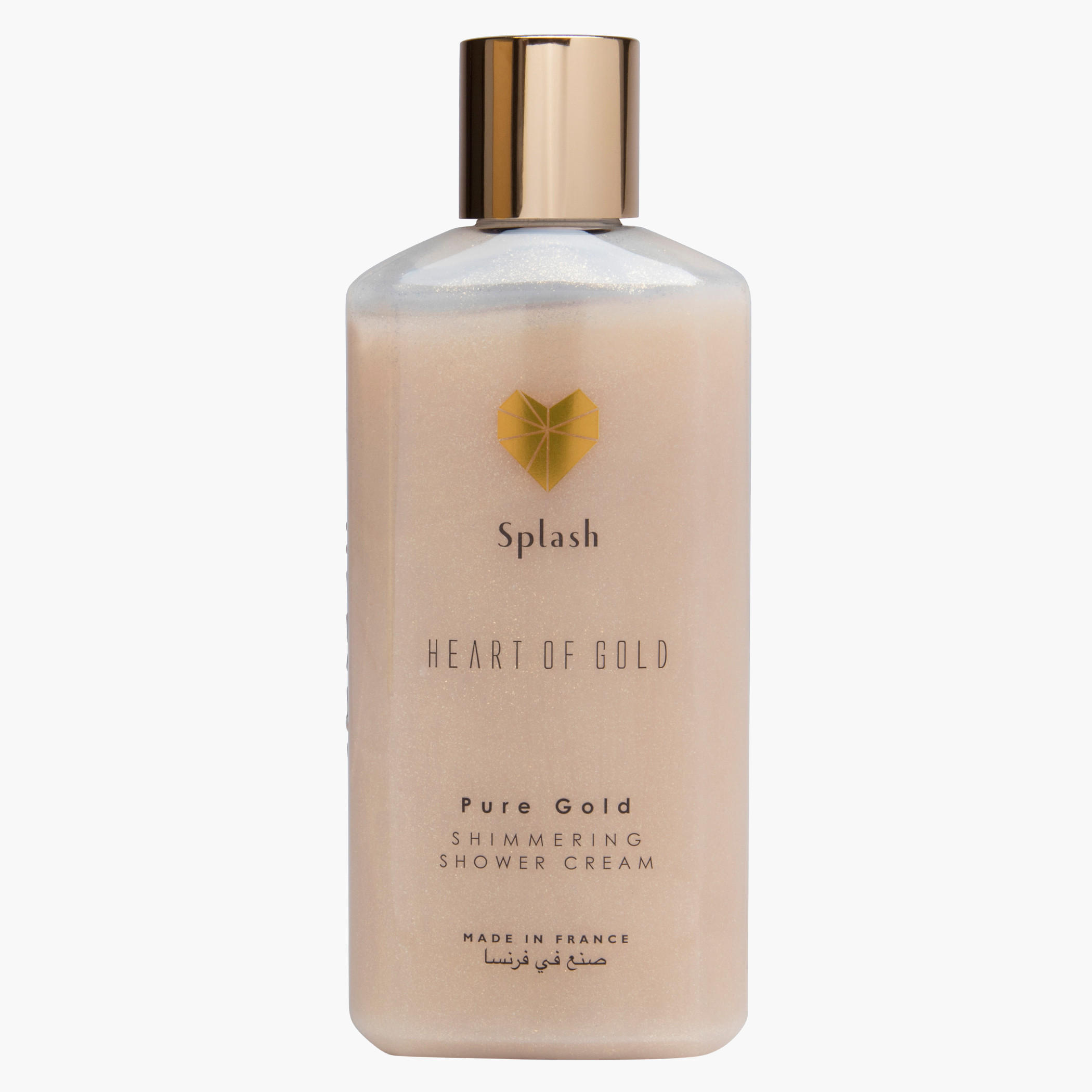 Bath and Body Heart of Gold Pure Gold Shimmer Shower Cream - 250 ml-beautyandpersonalcare-fragrance-women-image-1