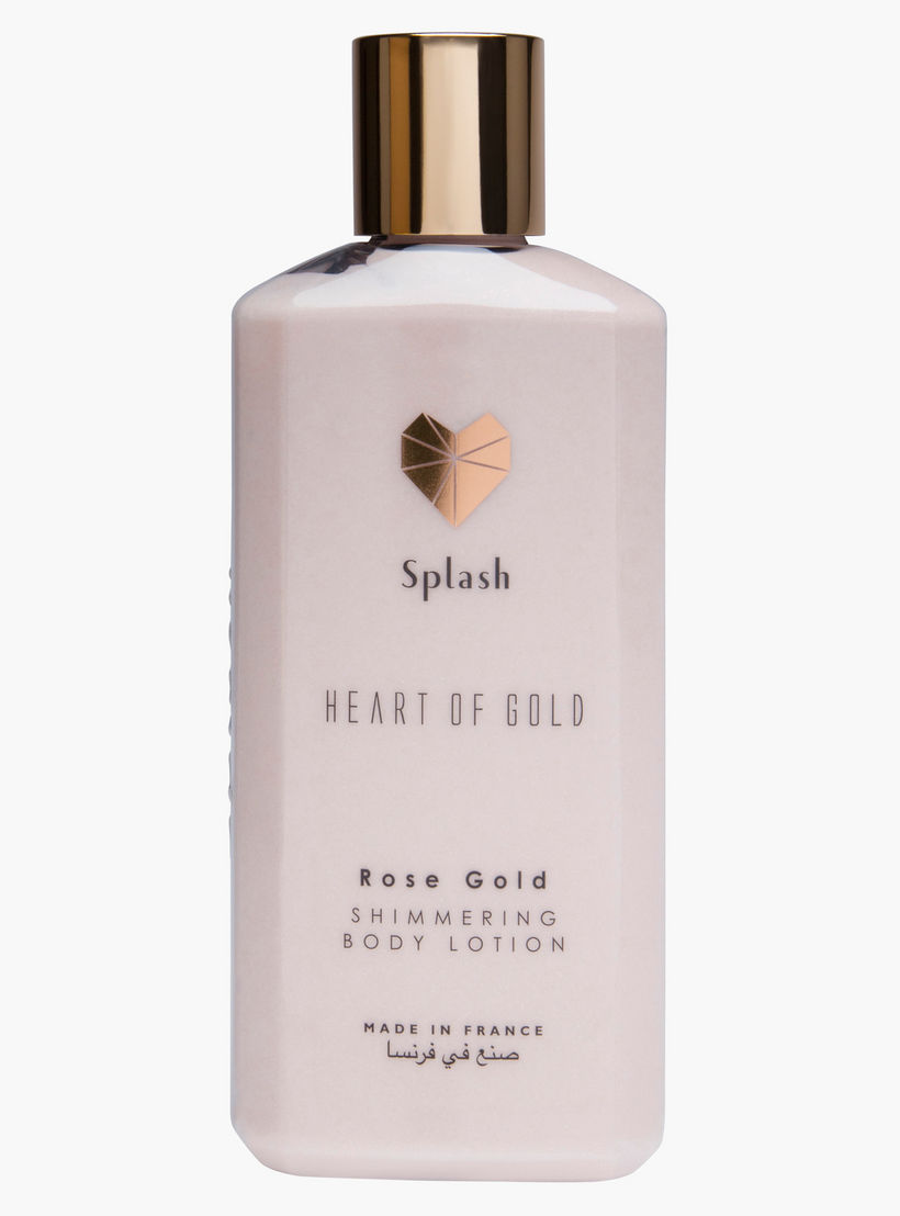 Bath and Body Heart of Gold Rose Gold Shimmer Body Lotion - 250 ml-beautyandpersonalcare-fragrance-women-image-1