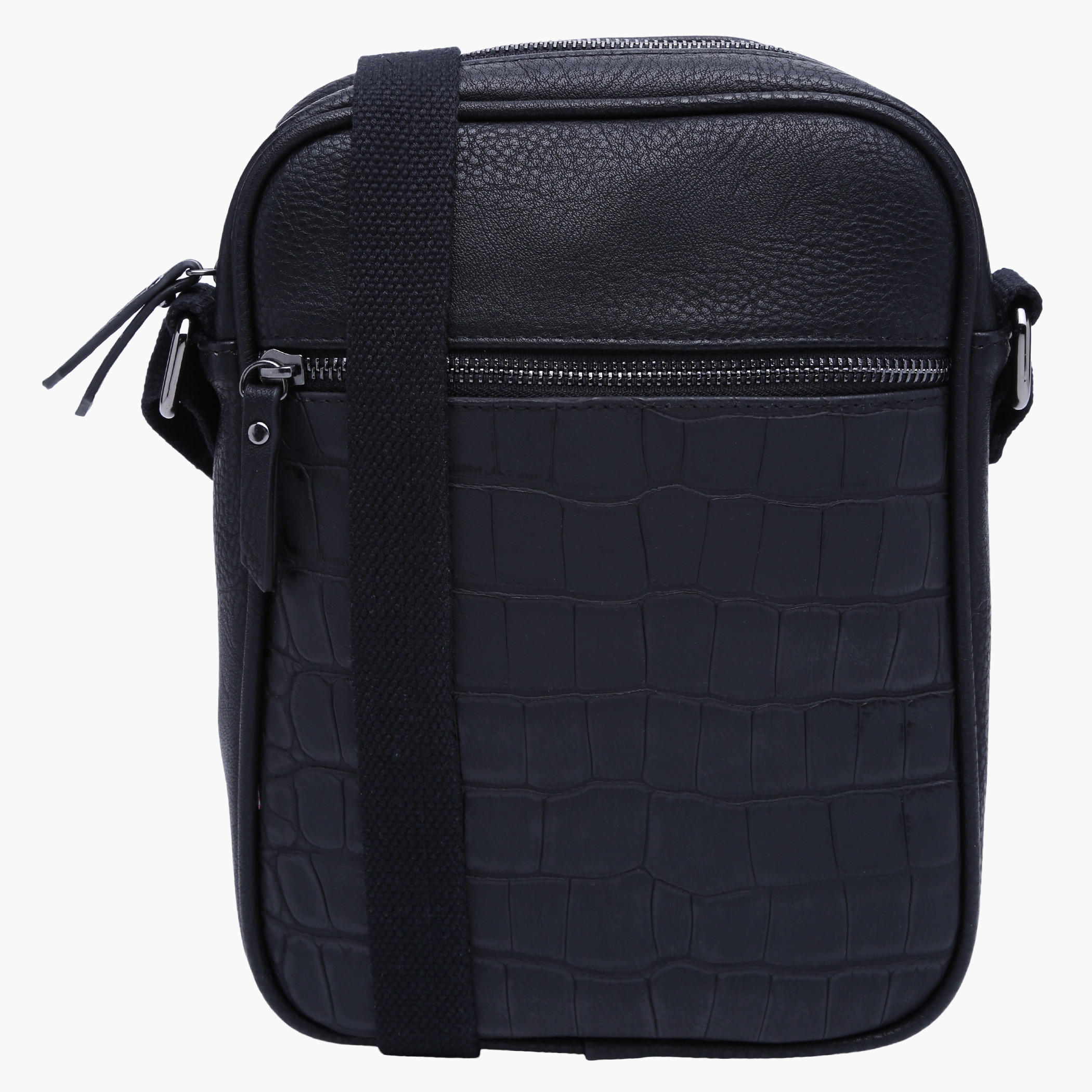 Textured Crossbody Bag-men-bags-image-1