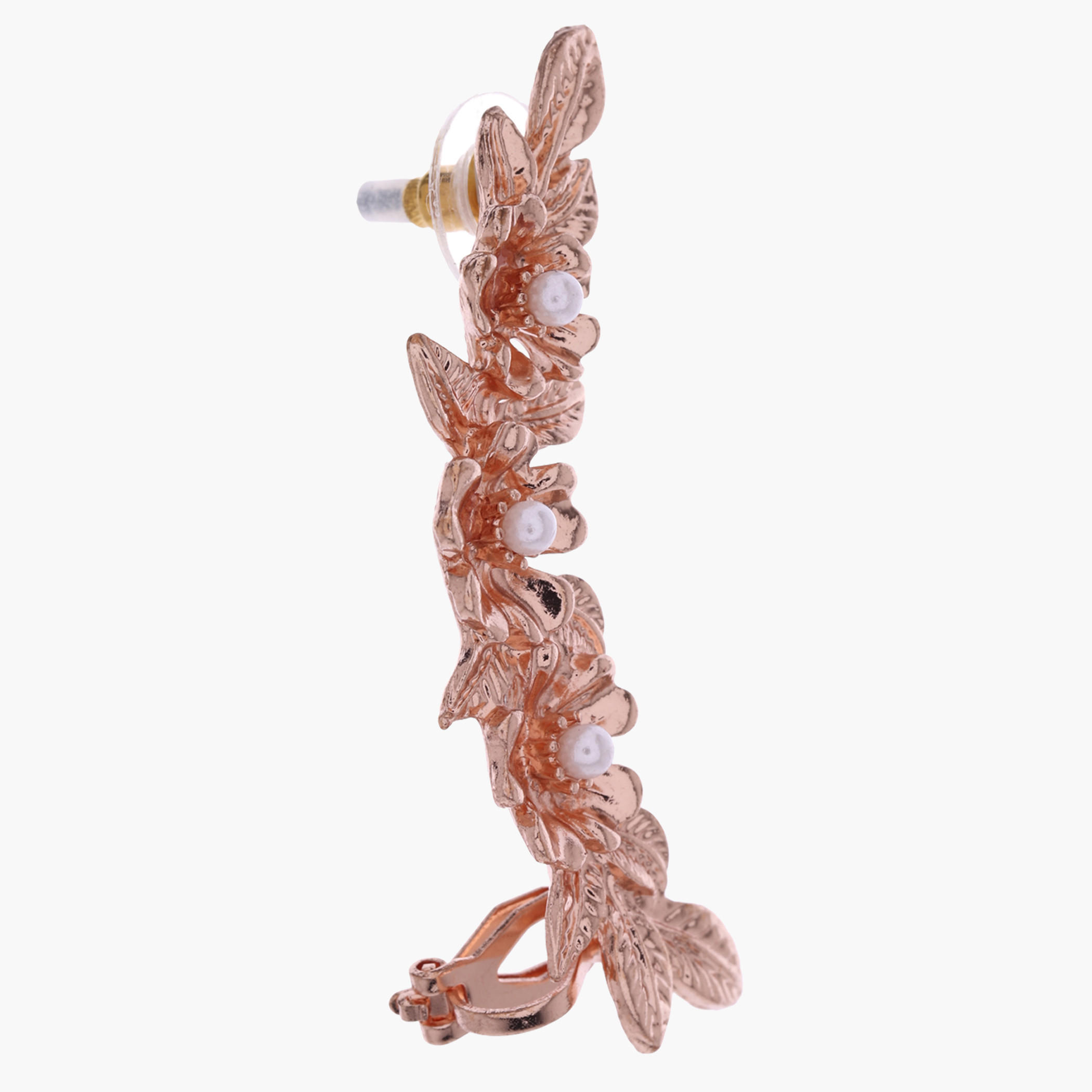 Studded Ear Cuff with Push Back Closure-women-watchesandjewellery-jewellery-earrings-image-1
