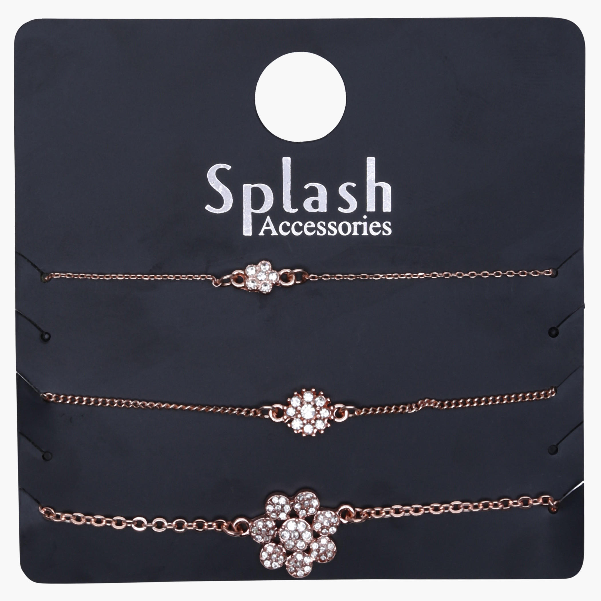 Studded Bracelet - Set of 3-women-watchesandjewellery-jewellery-banglesandbracelets-image-1