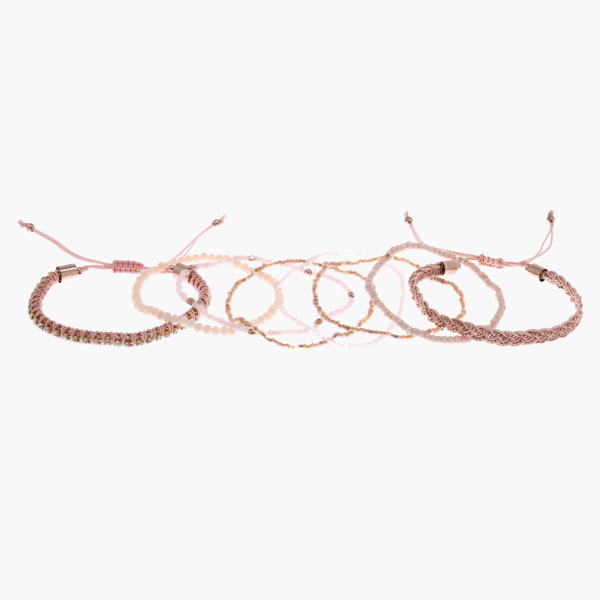 Beaded Bracelet - Set of 8-women-watchesandjewellery-jewellery-banglesandbracelets-image-2