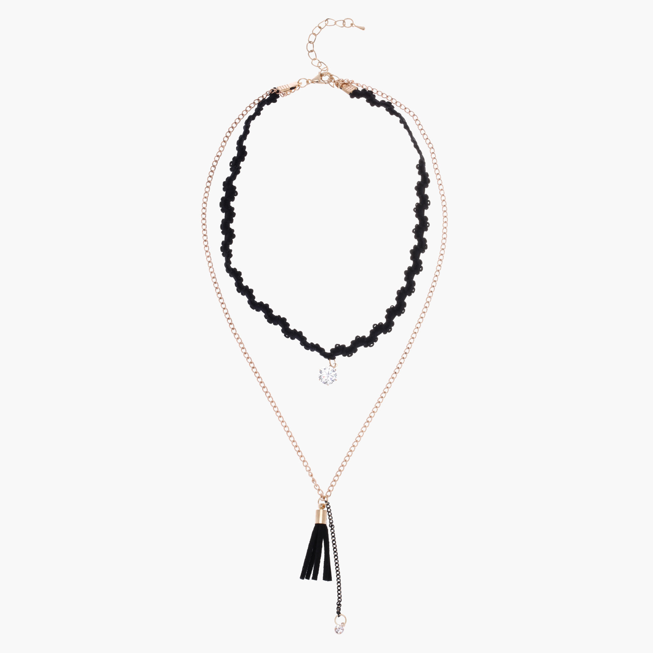 Choker Necklace with Lobster Clasp Fastening-women-watchesandjewellery-jewellery-necklacesandpendants-image-1