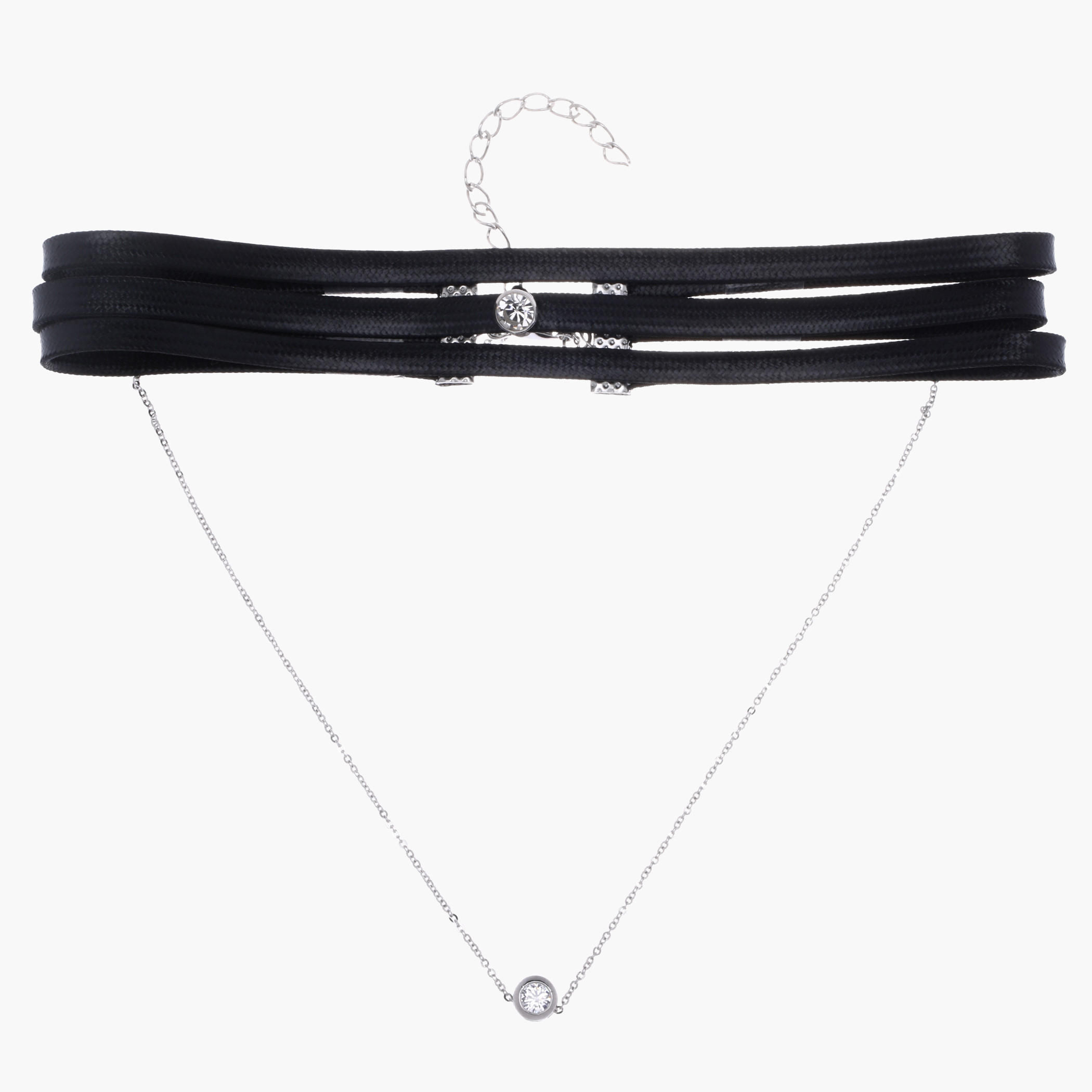 Choker Necklace with Lobster Clasp Fastening-women-watchesandjewellery-jewellery-necklacesandpendants-image-1