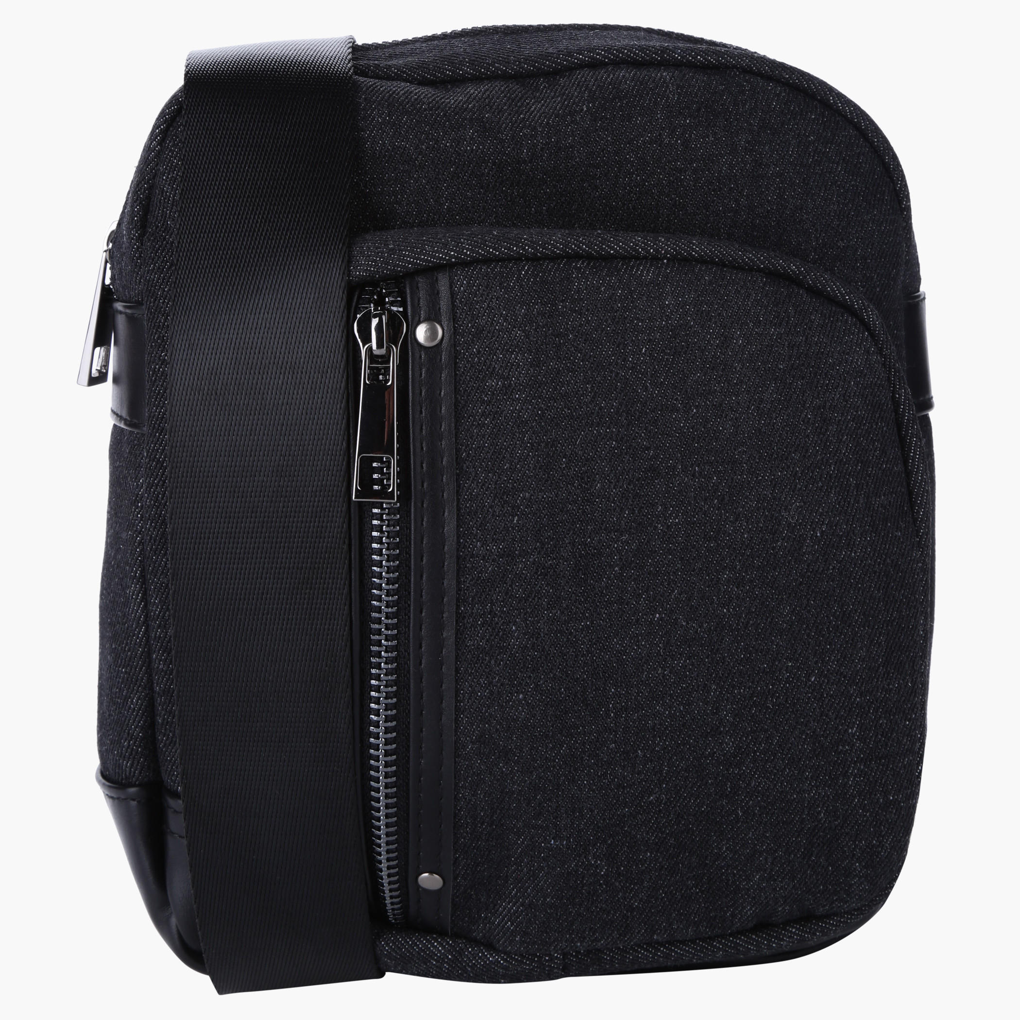 Lee Cooper Messenger Bag with Zip Closure-men-bags-image-1