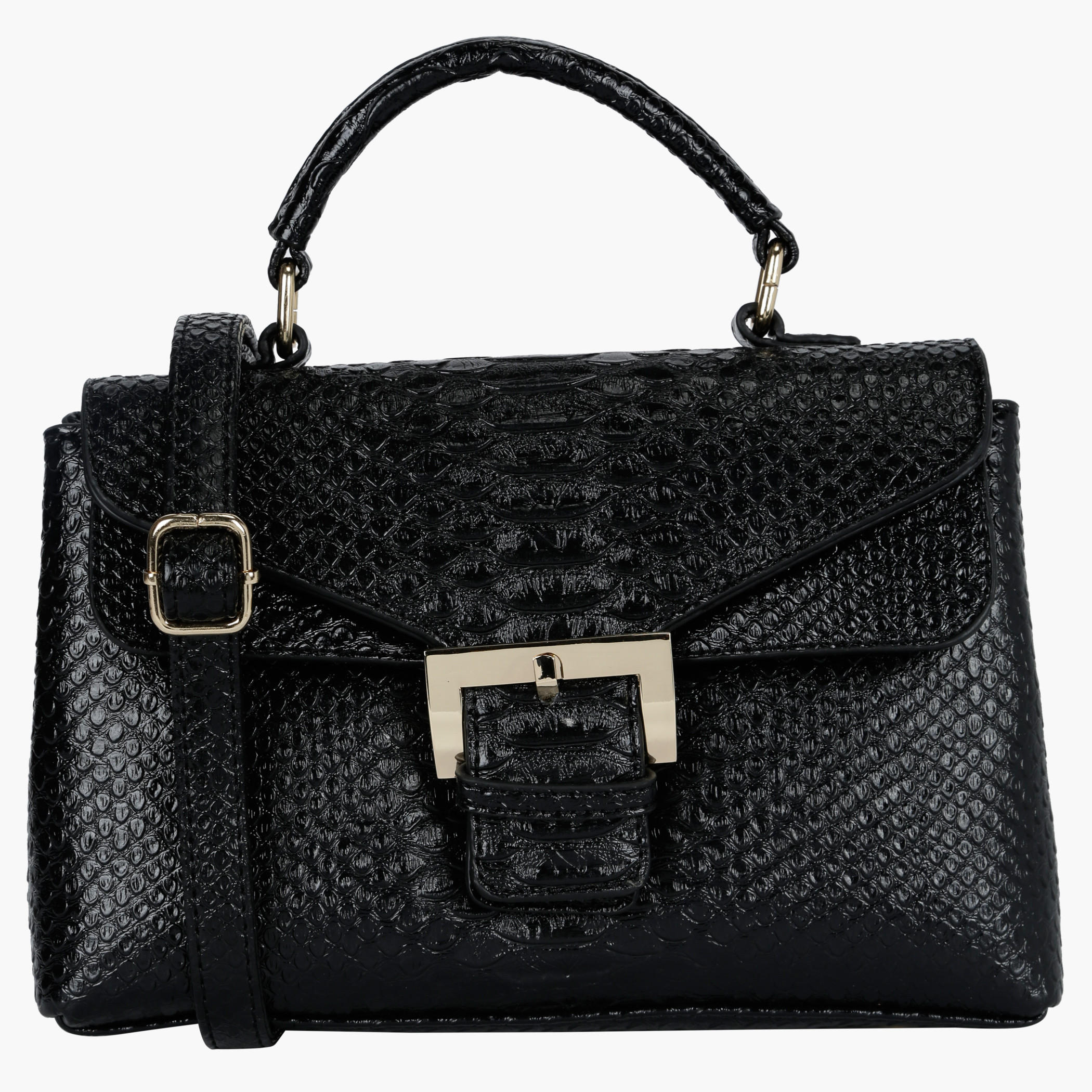 Crossbody Bag with Buckle Closure-women-bagsandwallets-handbags-image-1