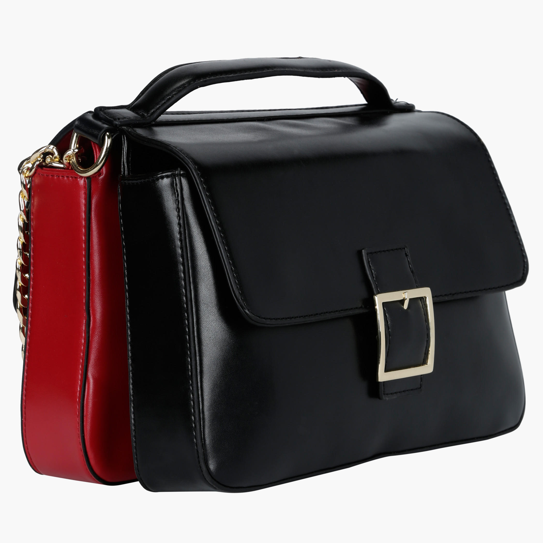 Crossbody Bag with Buckle Closure-women-bagsandwallets-handbags-image-2