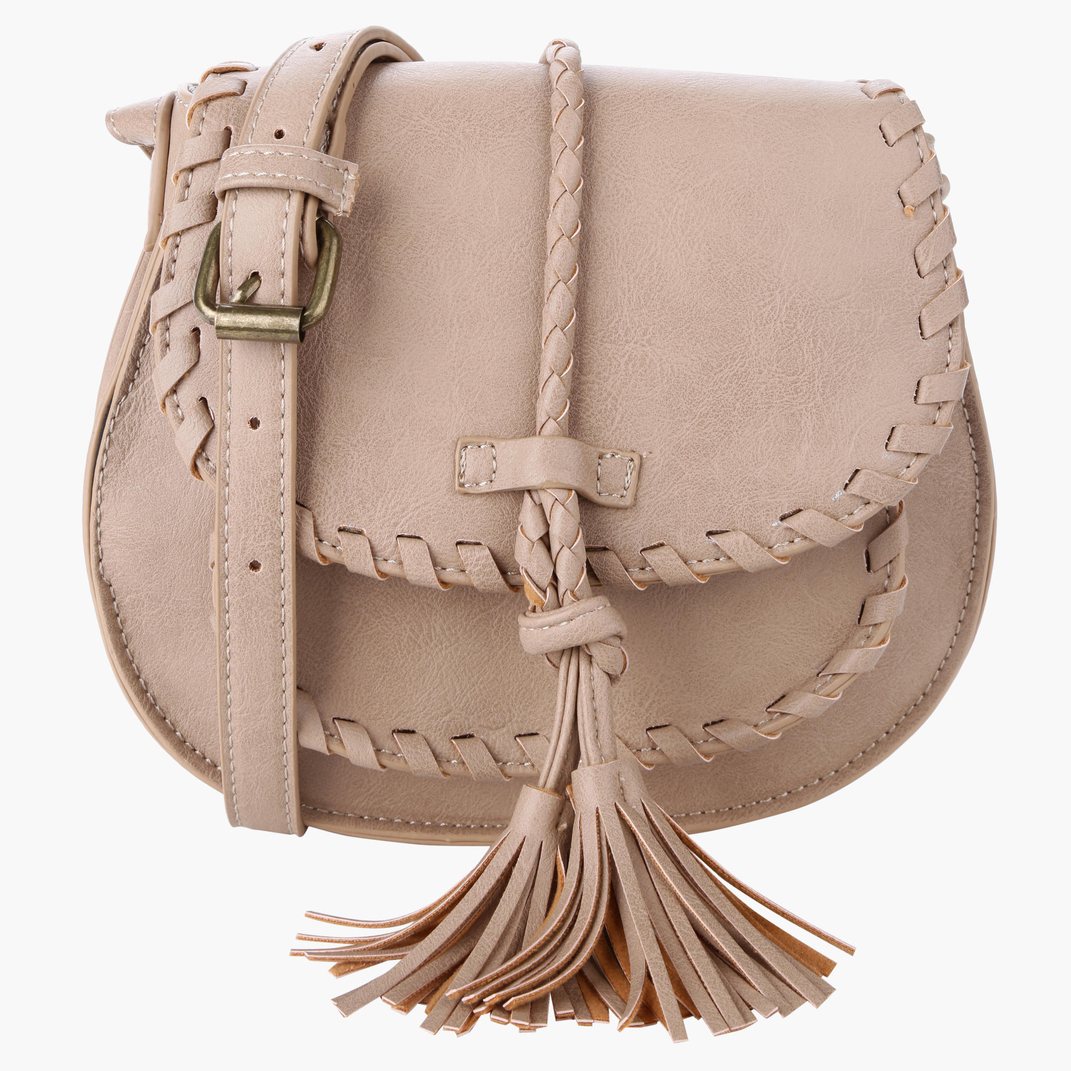 Flap Crossbody Bag with Tassels-women-bagsandwallets-handbags-image-1