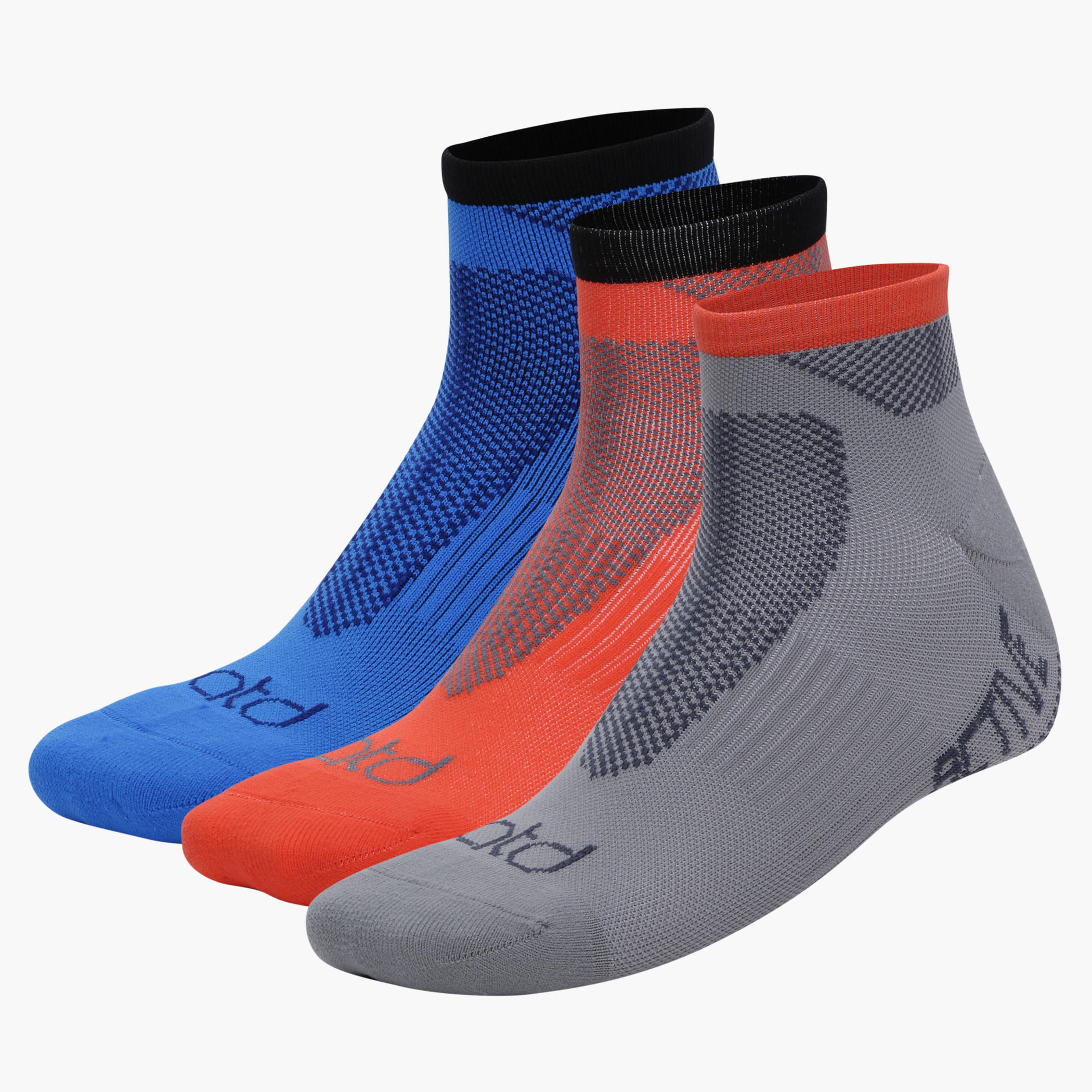 Printed Ankle Length Socks - Set of 3-men-socks-image-1