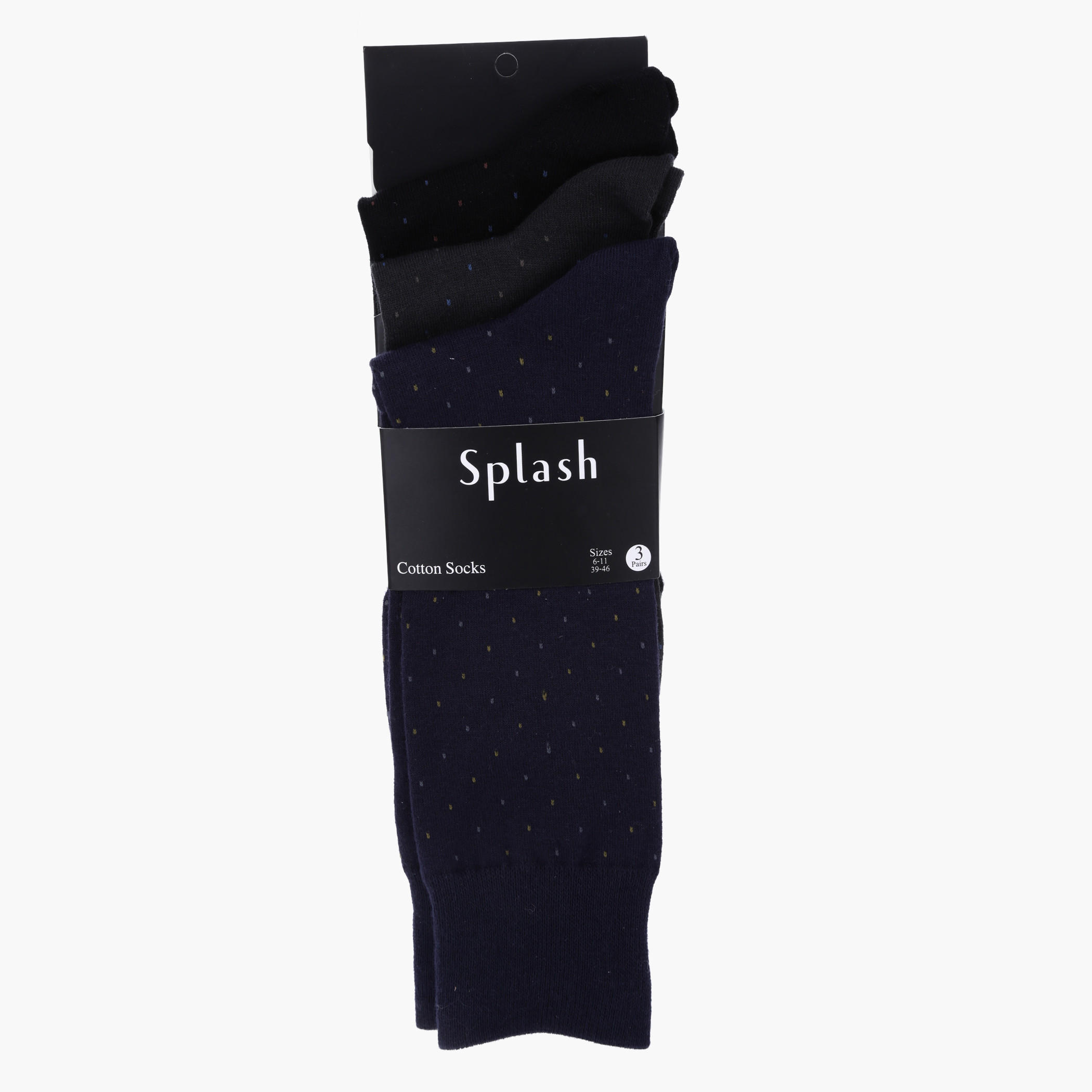 Ankle Length Socks - Set of 3-men-socks-image-1