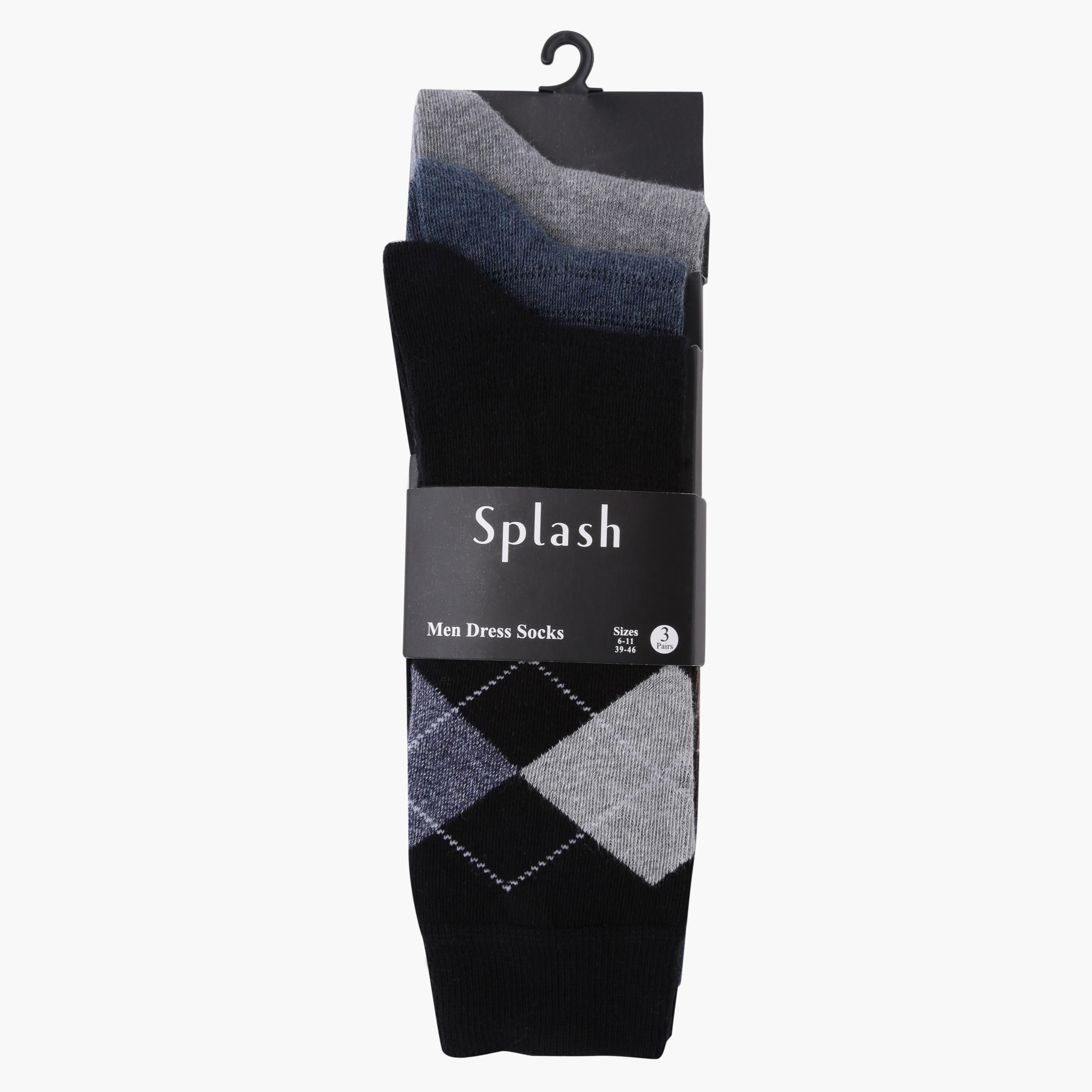 Mid Calf Socks - Set of 3-men-socks-image-1