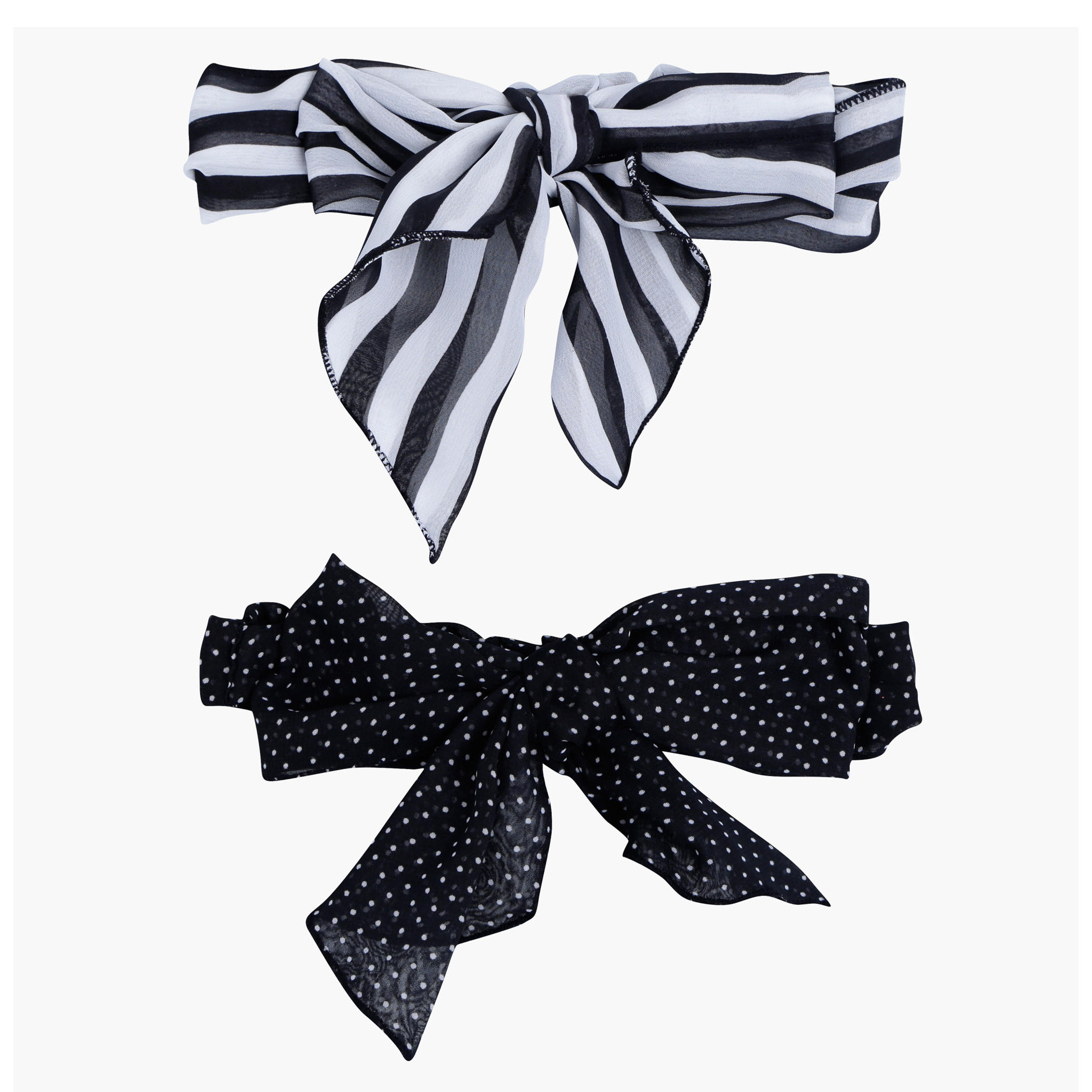 Printed Bow - Set of 2-women-hairaccessories-image-1