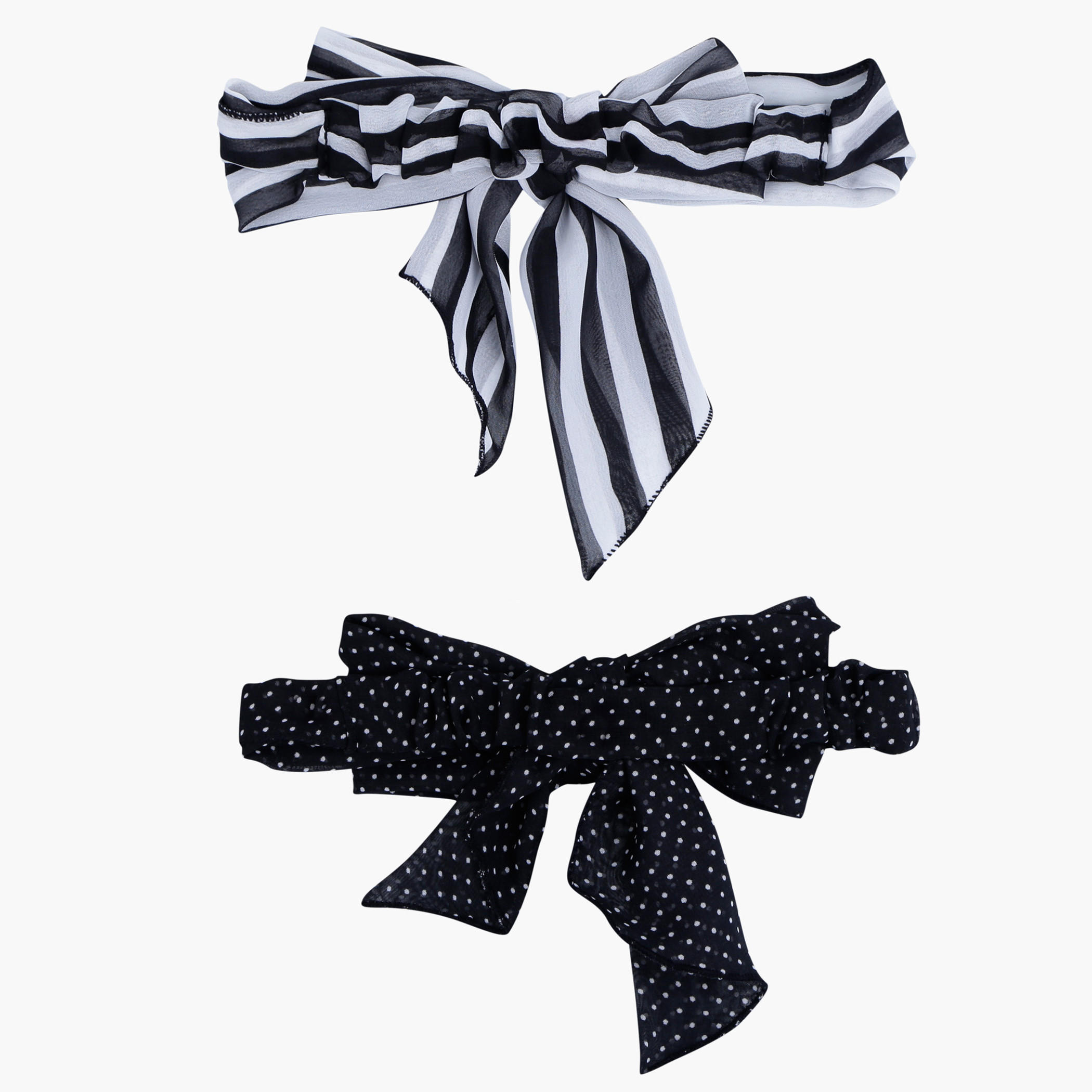 Printed Bow - Set of 2-women-hairaccessories-image-2